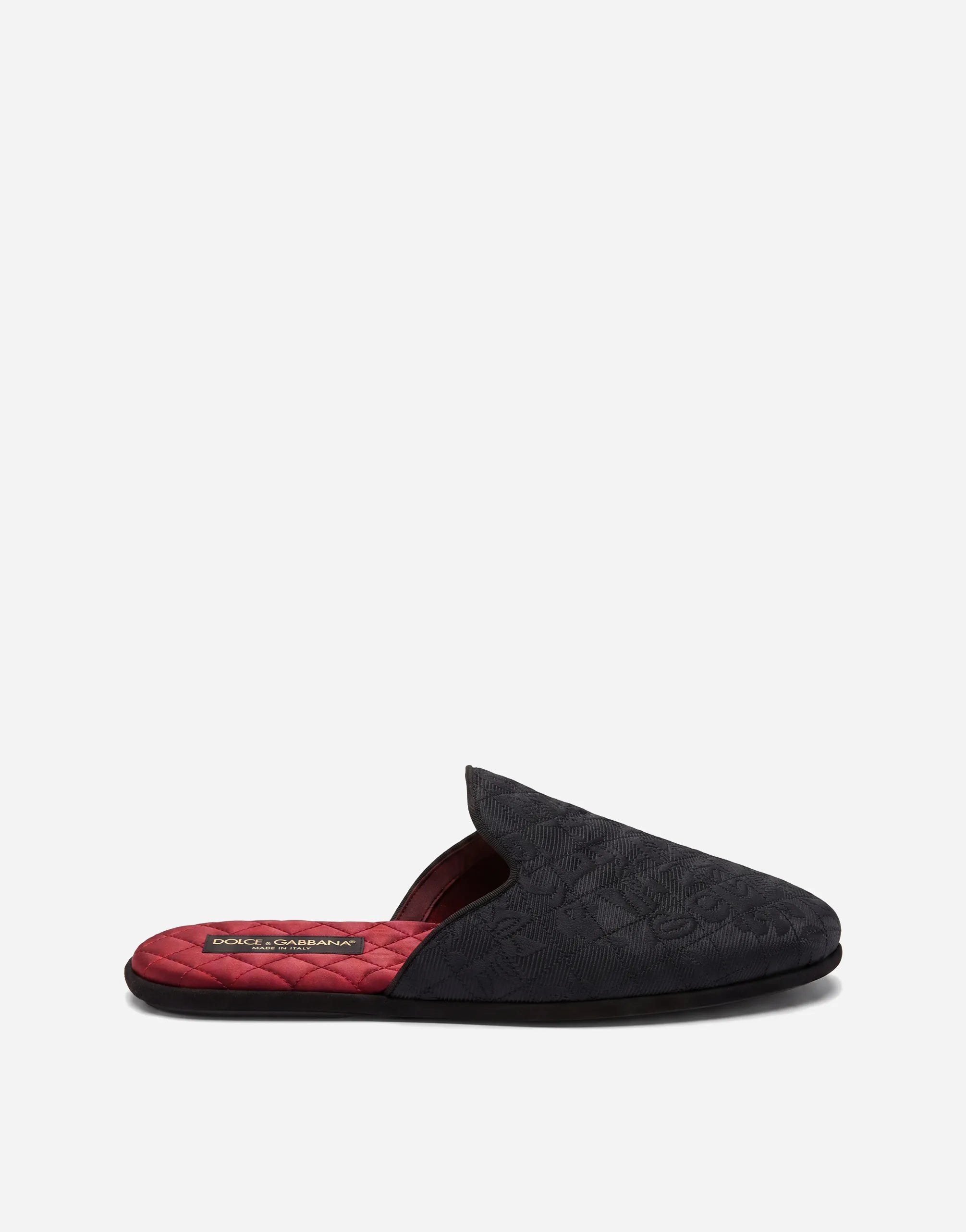 Dolce & Gabbana Dolce & Gabbana DG Jacquard Backless Slippers