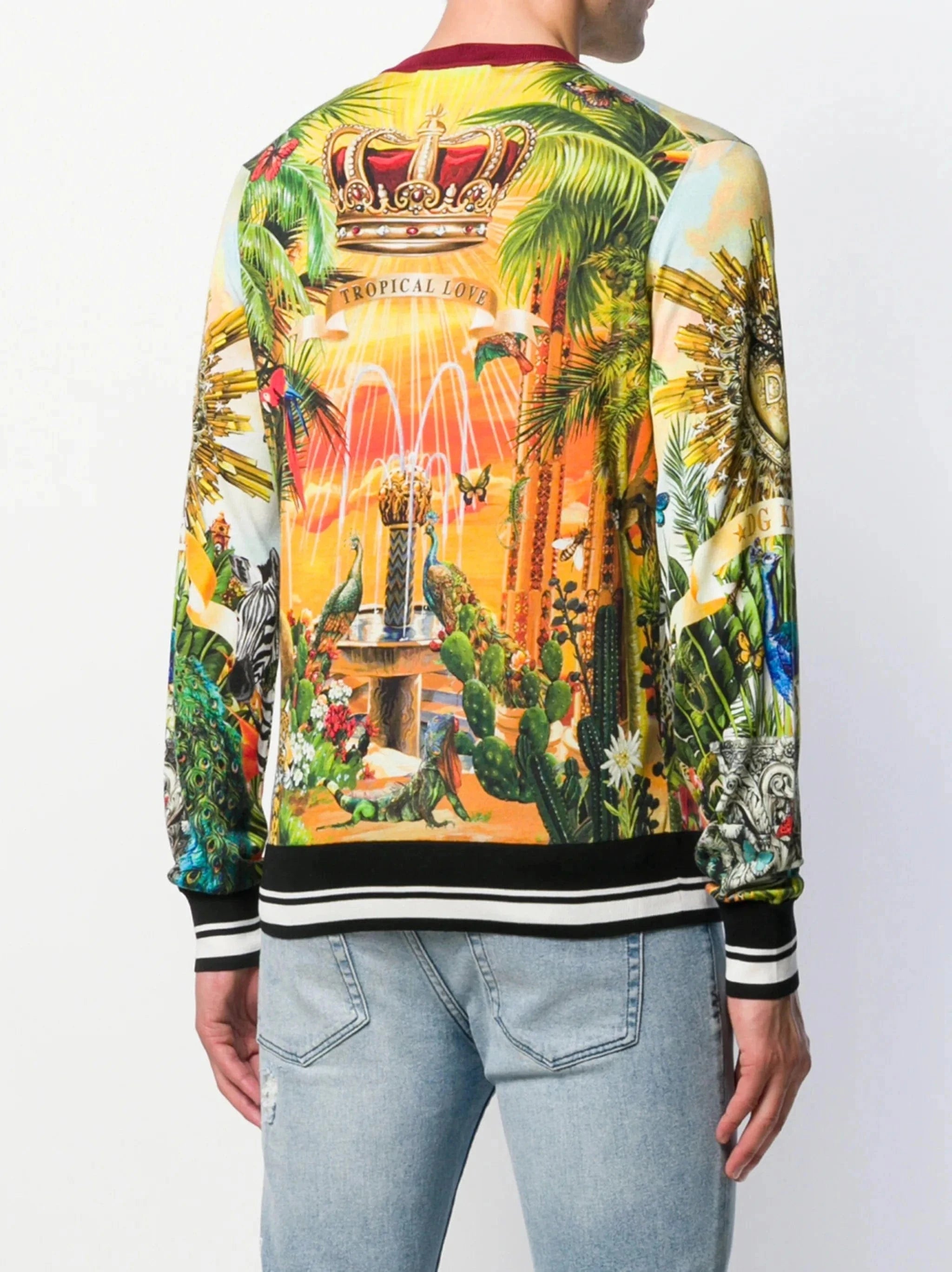 Dolce & Gabbana DG King Silk Sweater