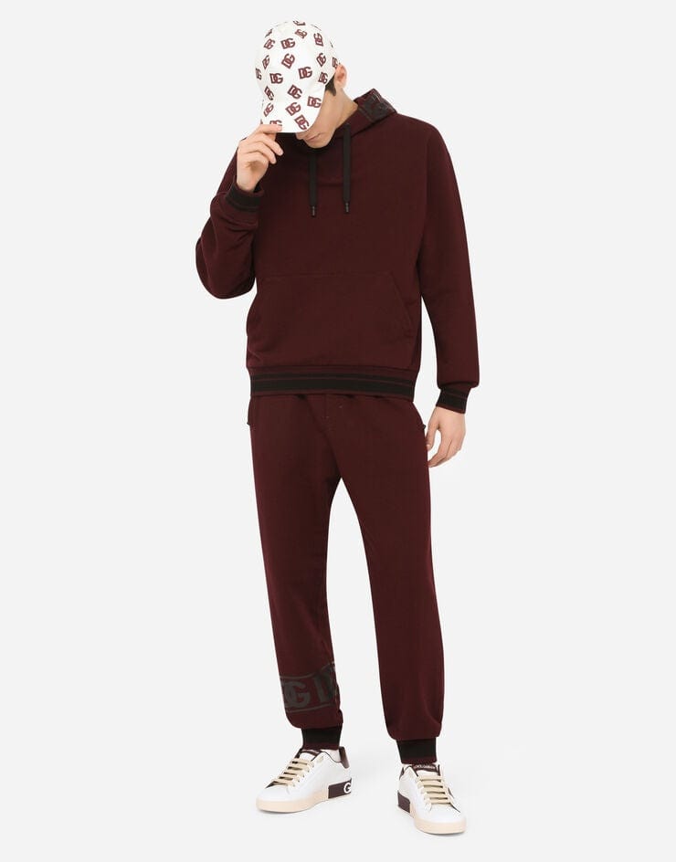 Dolce & Gabbana DG Logo Band Jersey Hoodie