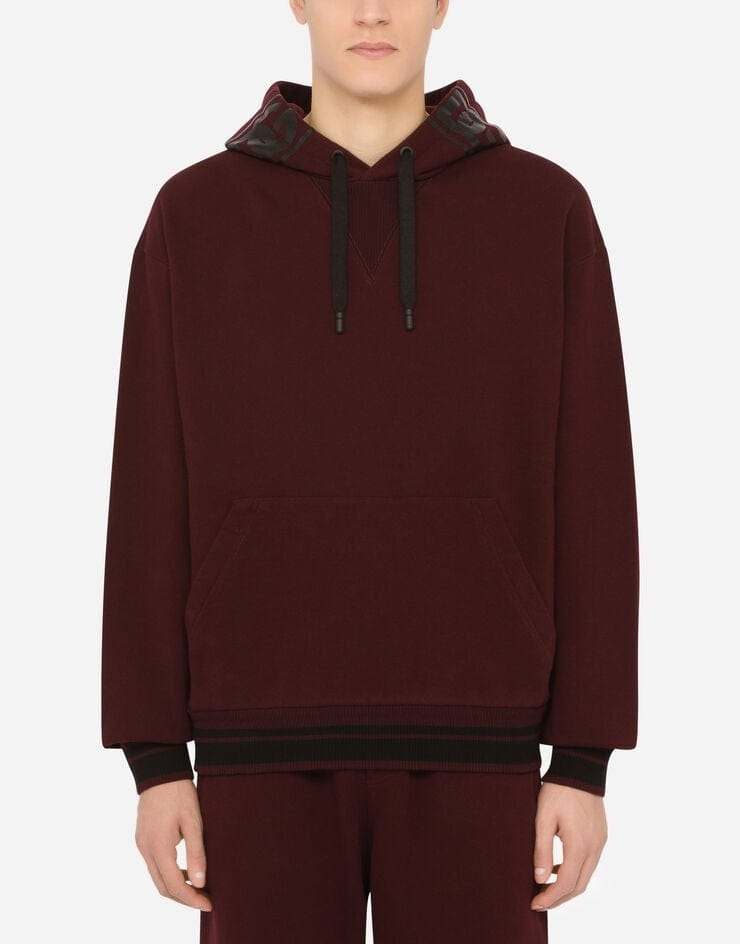 Dolce & Gabbana DG Logo Band Jersey Hoodie