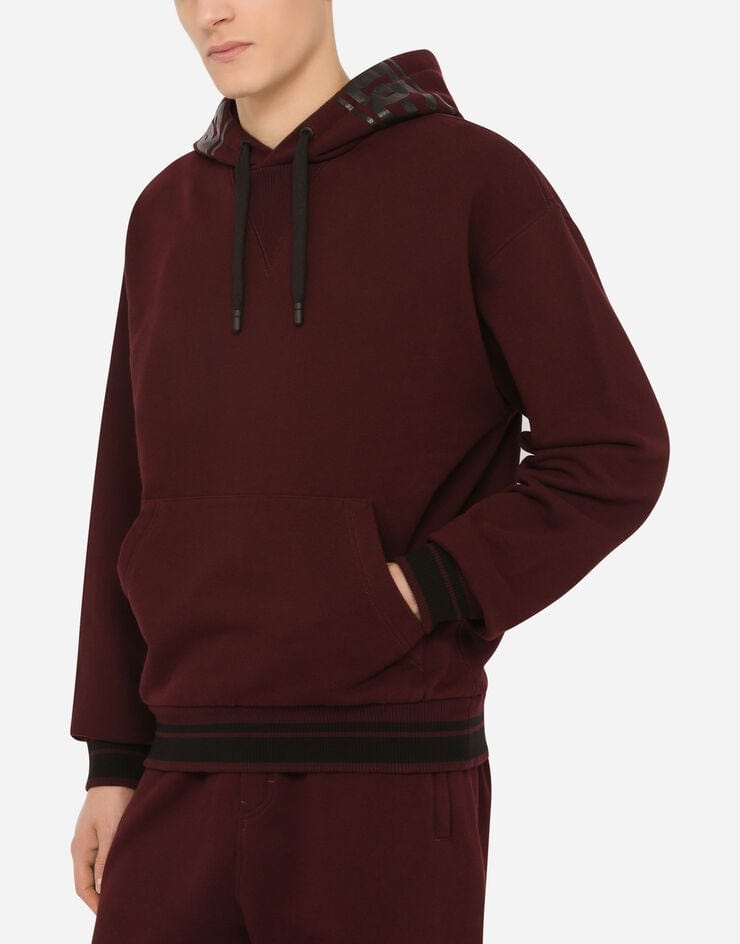 Dolce & Gabbana DG Logo Band Jersey Hoodie