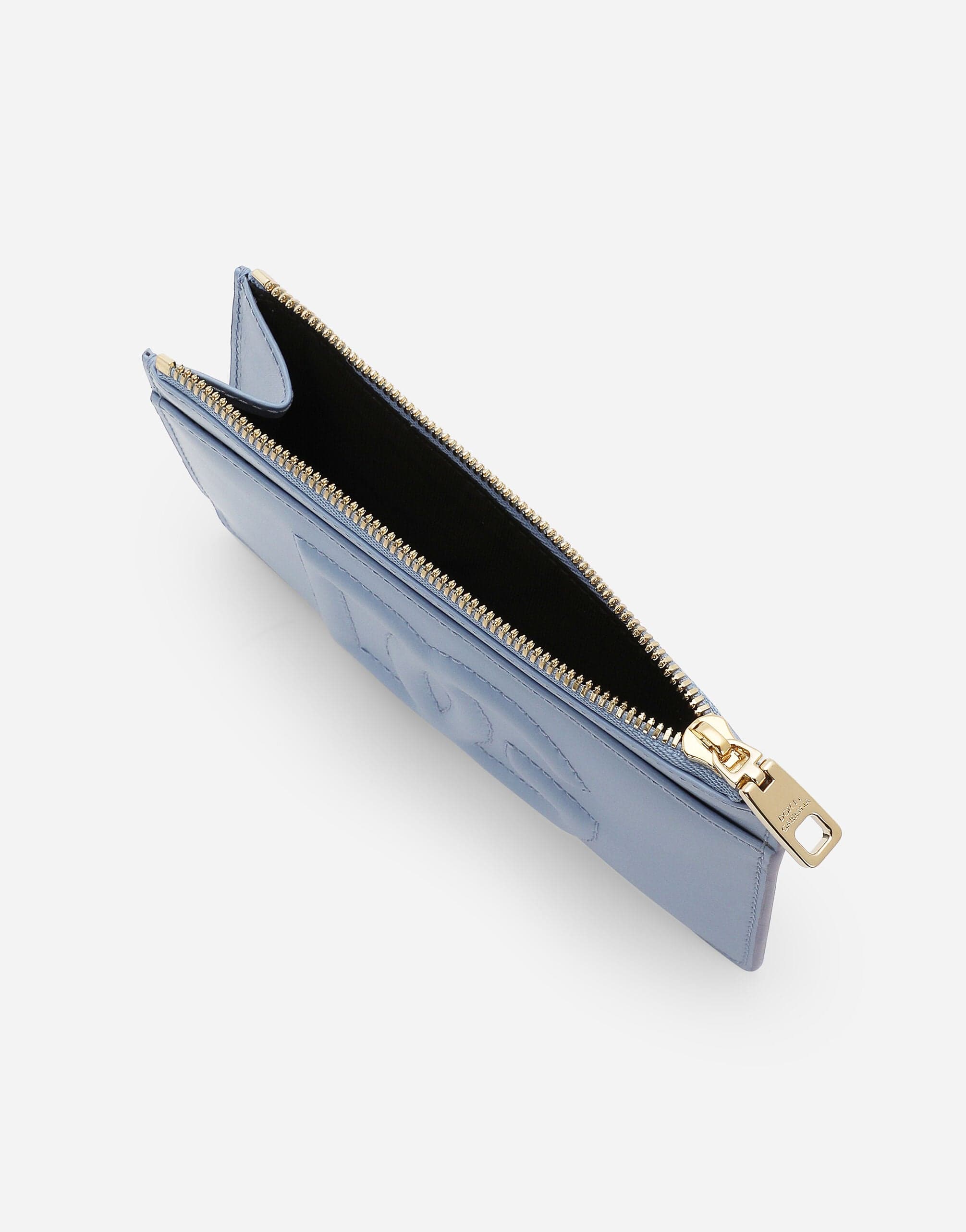 Dolce & Gabbana DG Logo Cardholder In Blue