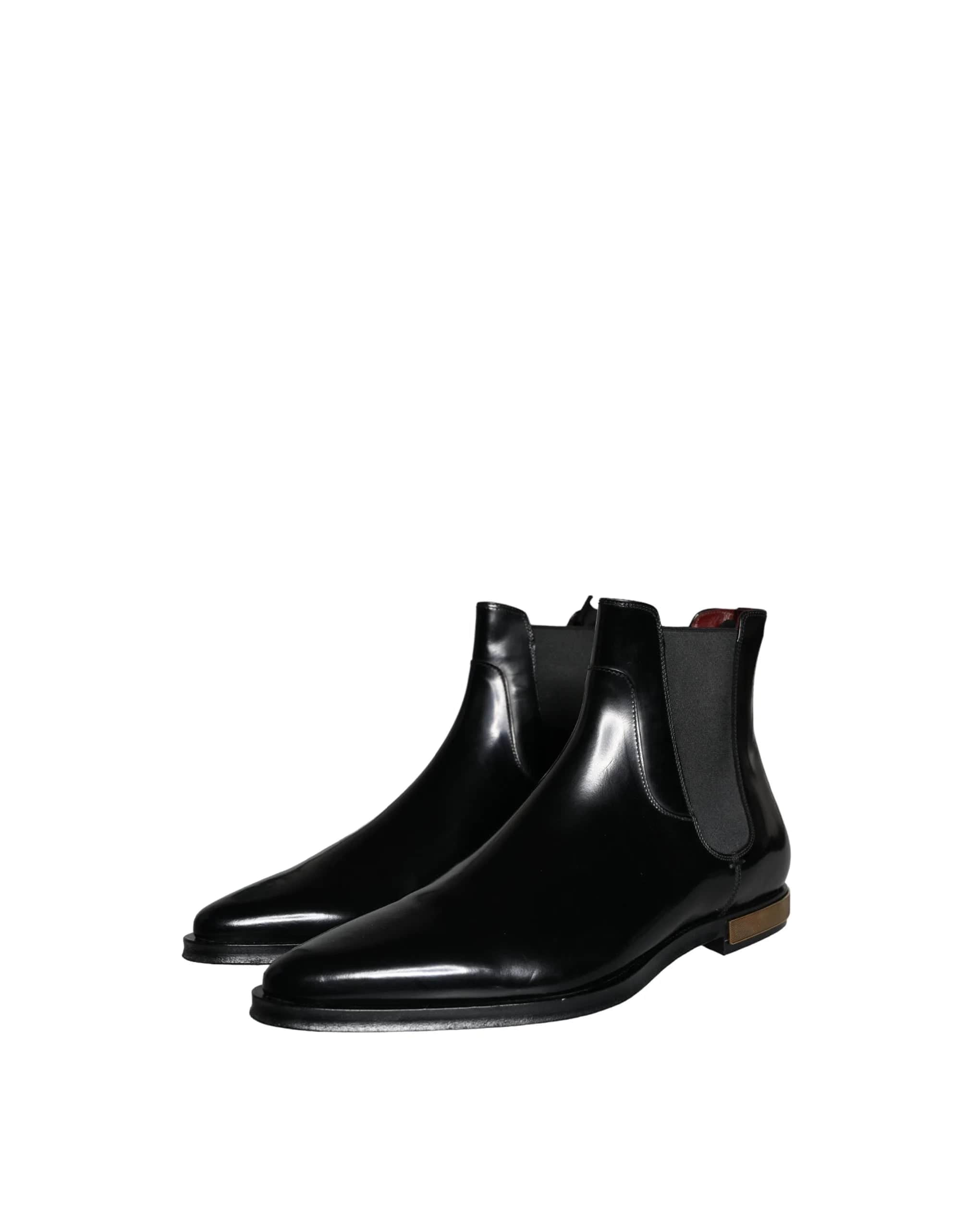 Dolce & Gabbana DG Logo Chelsea Ankle Boots