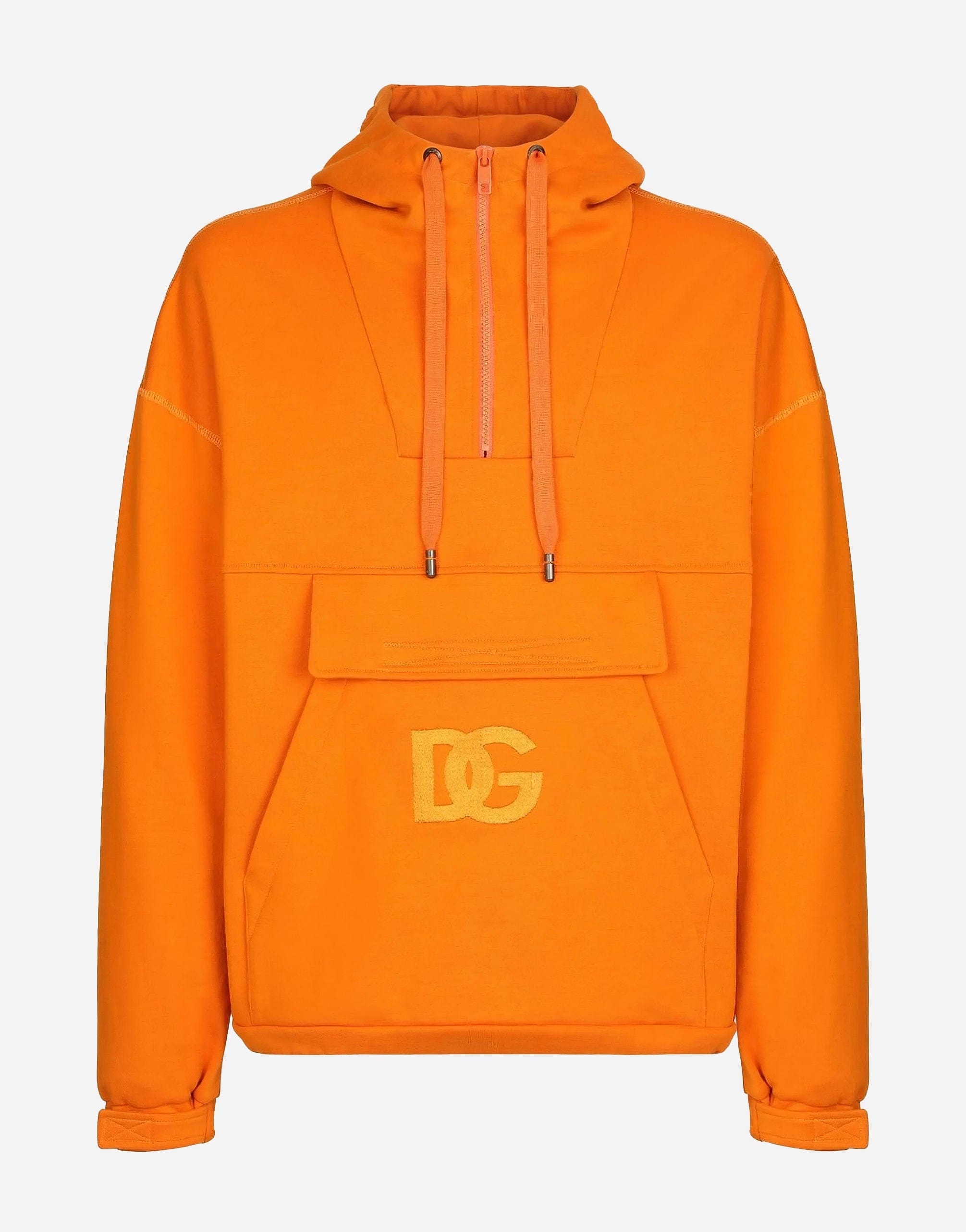 Dolce & Gabbana DG Logo Cotton Hoodie | Sendegaro IT