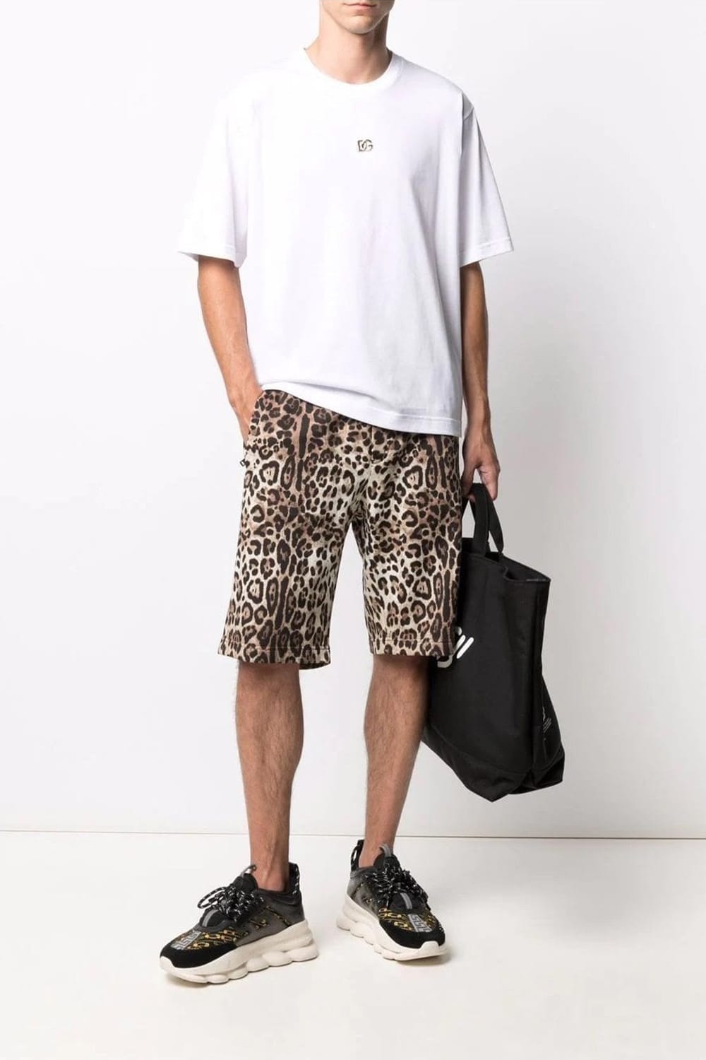 Dolce & Gabbana DG Logo Cotton T-Shirt - alternate view