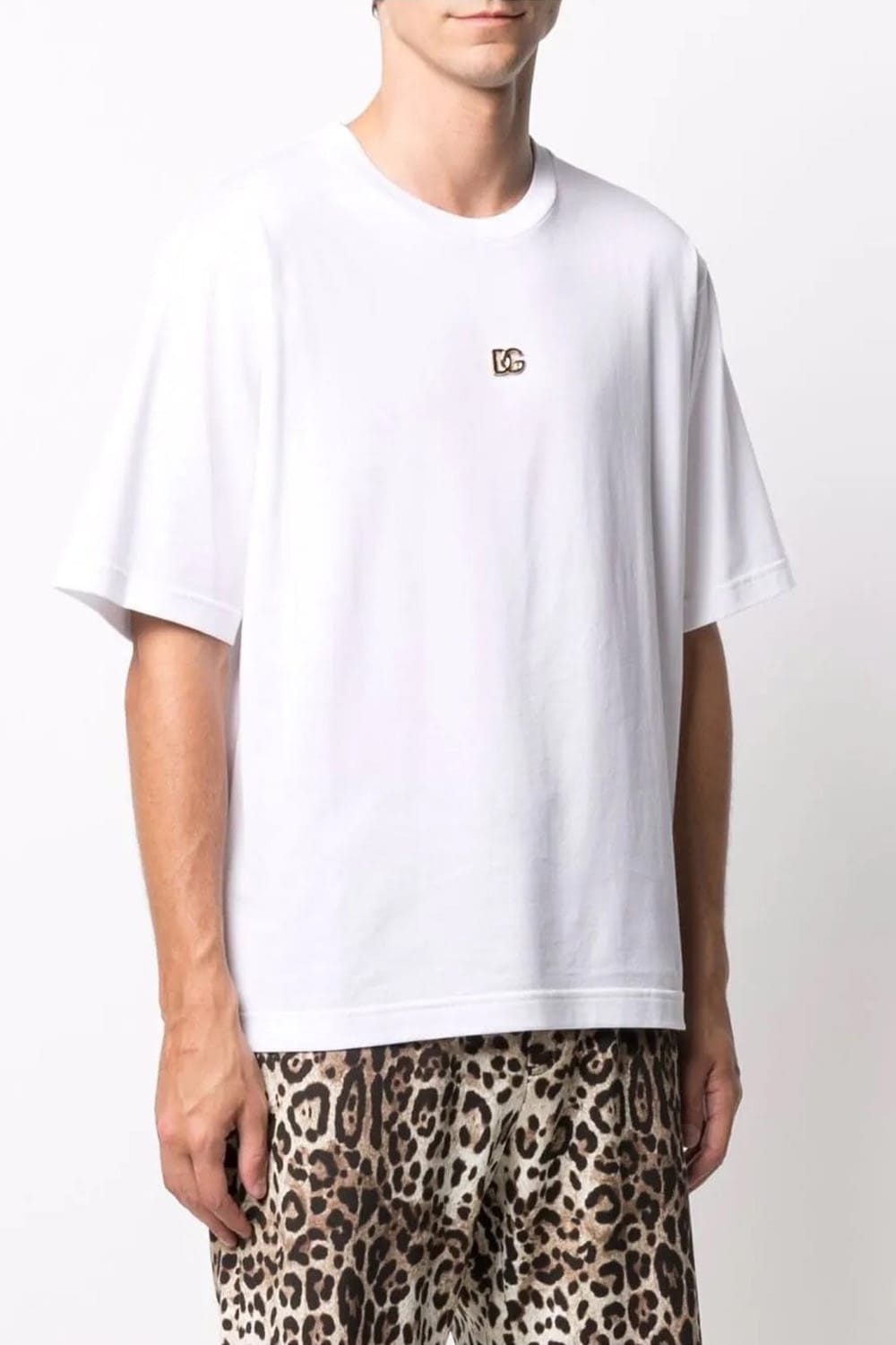 Dolce & Gabbana Dolce & Gabbana DG Logo Cotton T-Shirt