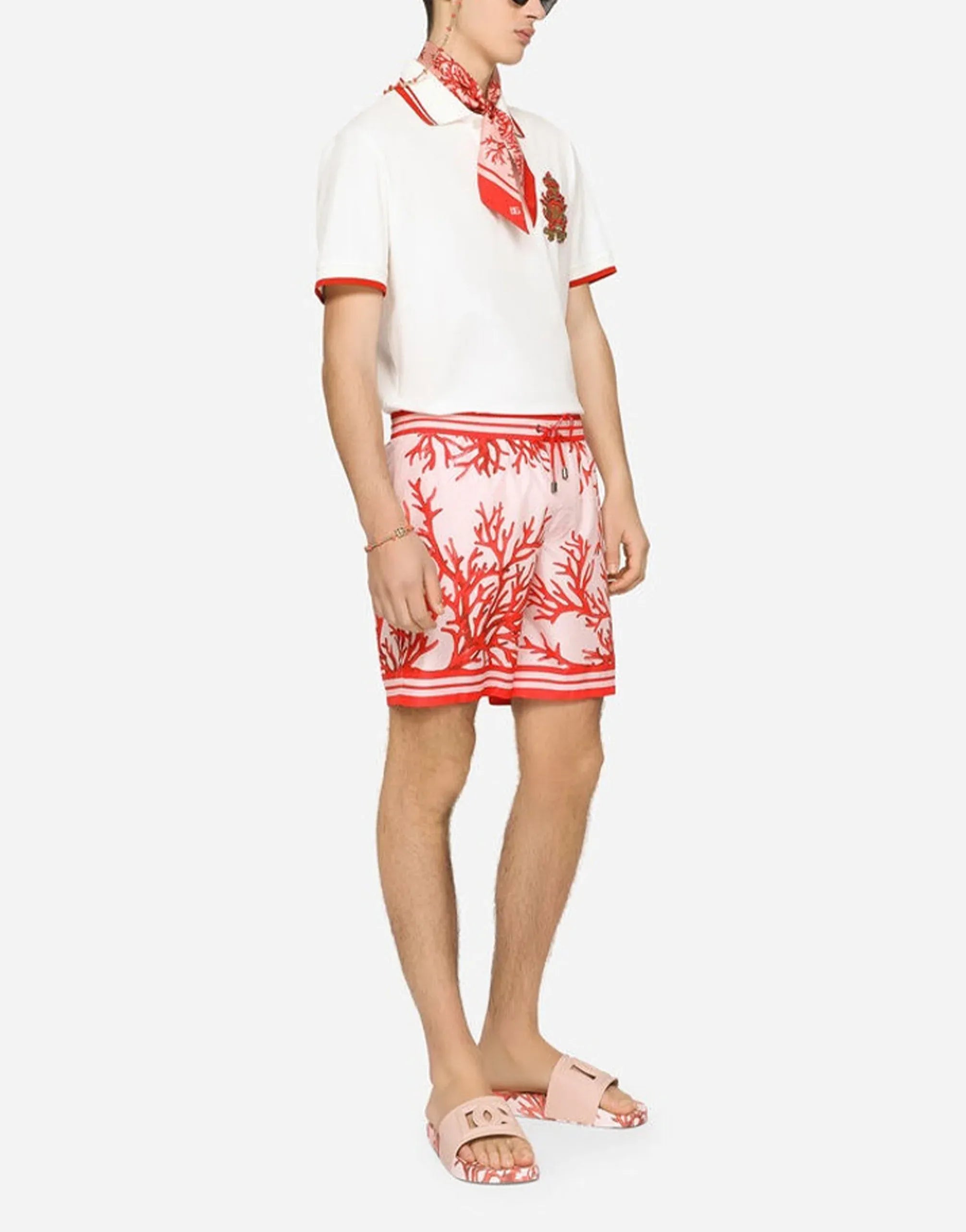 DG Logo Embellishment Resin Coral Bracelet - alternate view