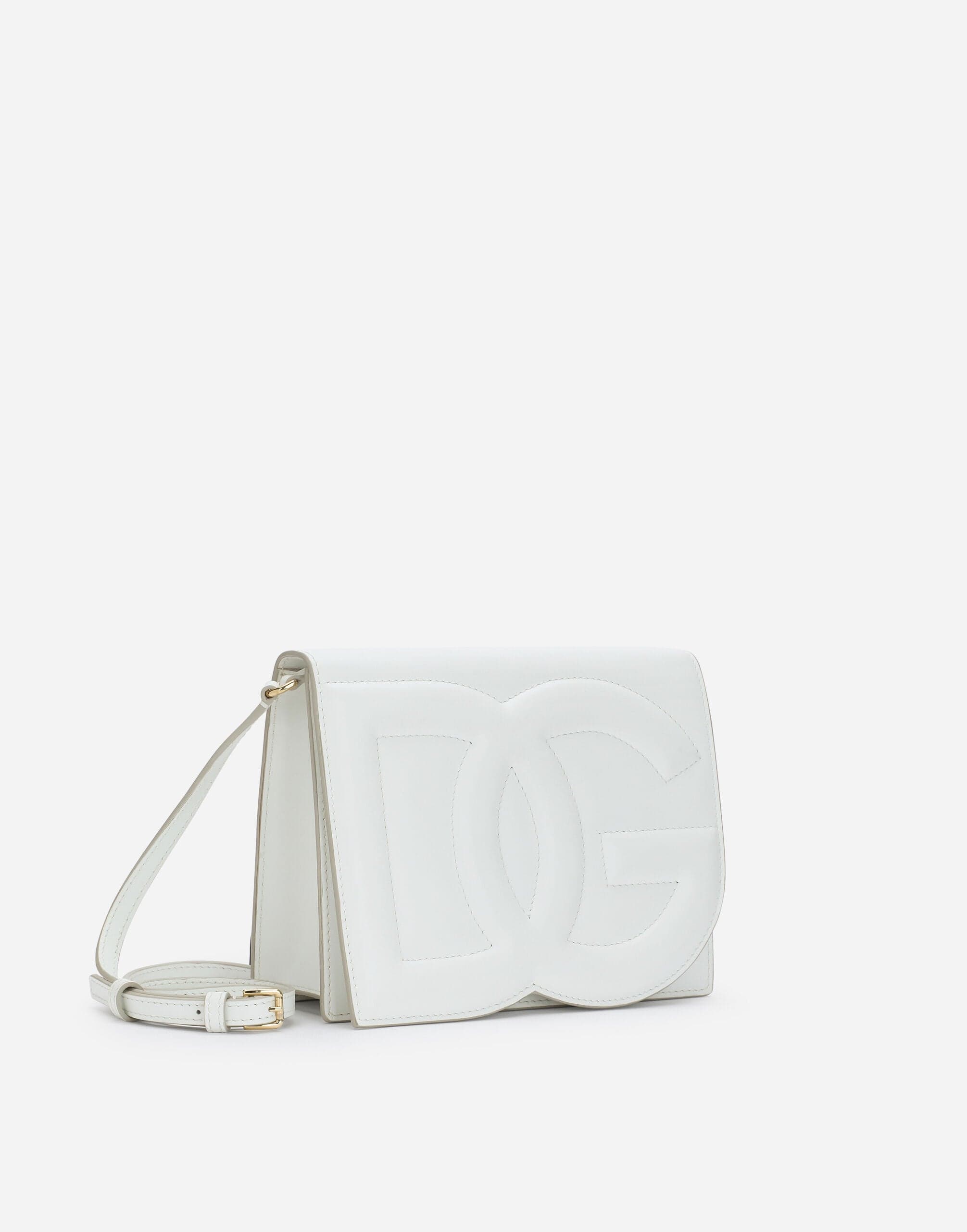 Dolce & Gabbana DG Logo Leather Crossbody Bag