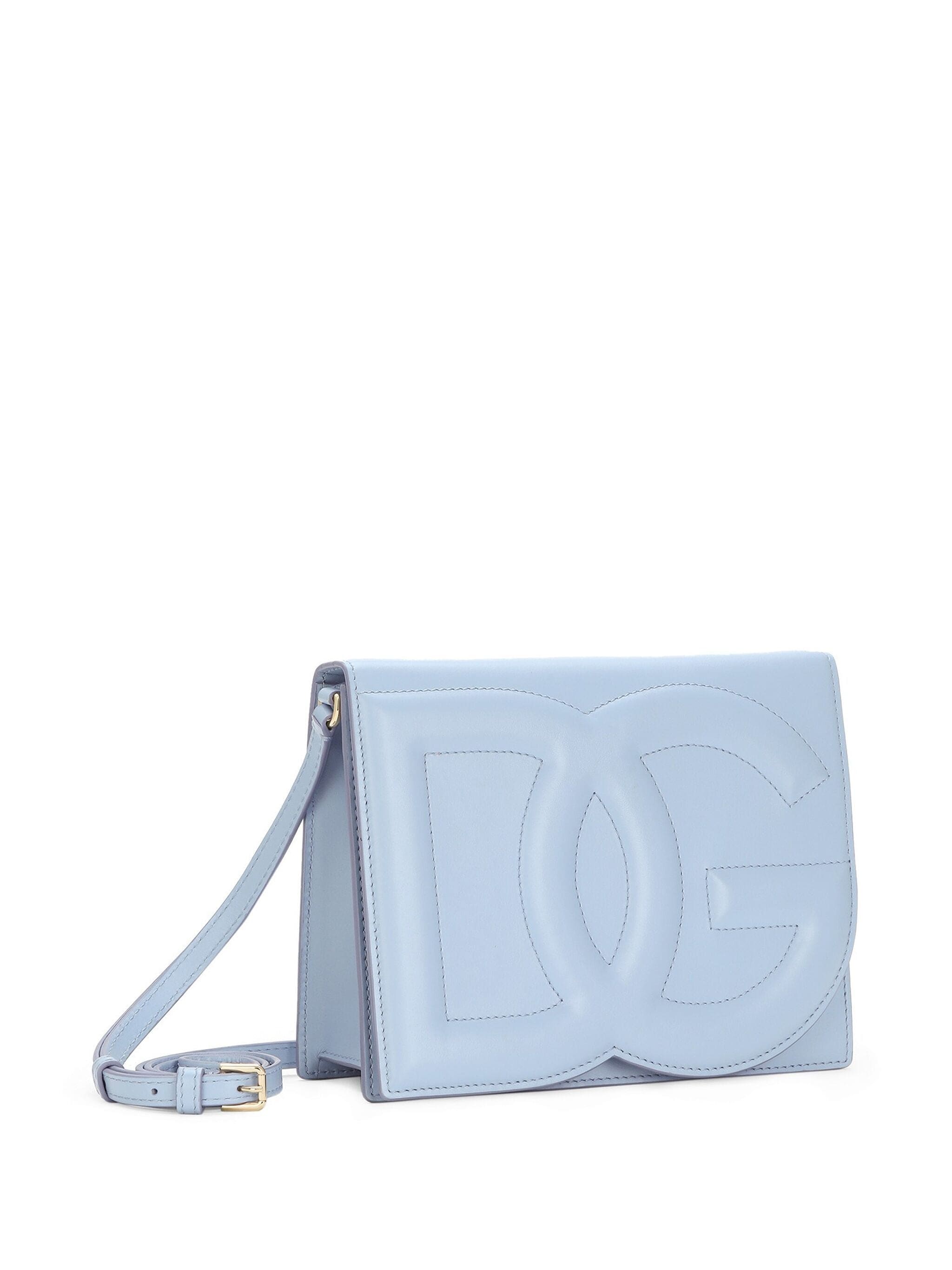 Dolce & Gabbana DG Logo Leather Crossbody Bag