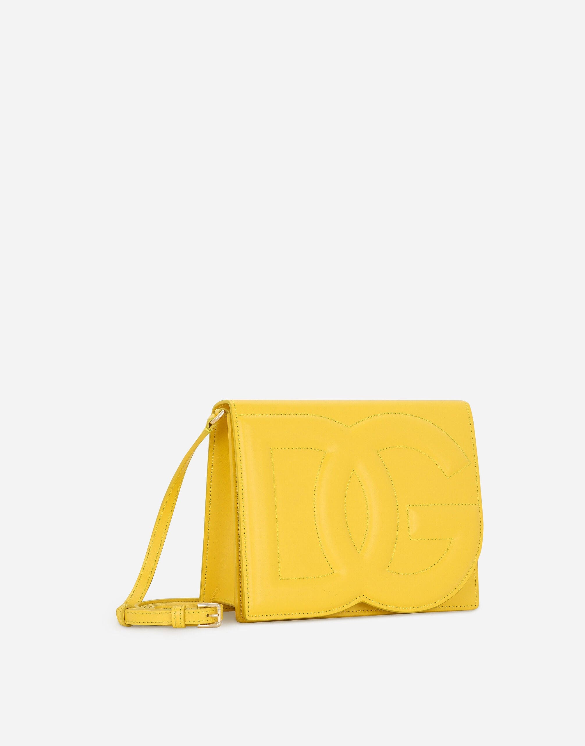 Dolce & Gabbana DG Logo Leather Crossbody Bag