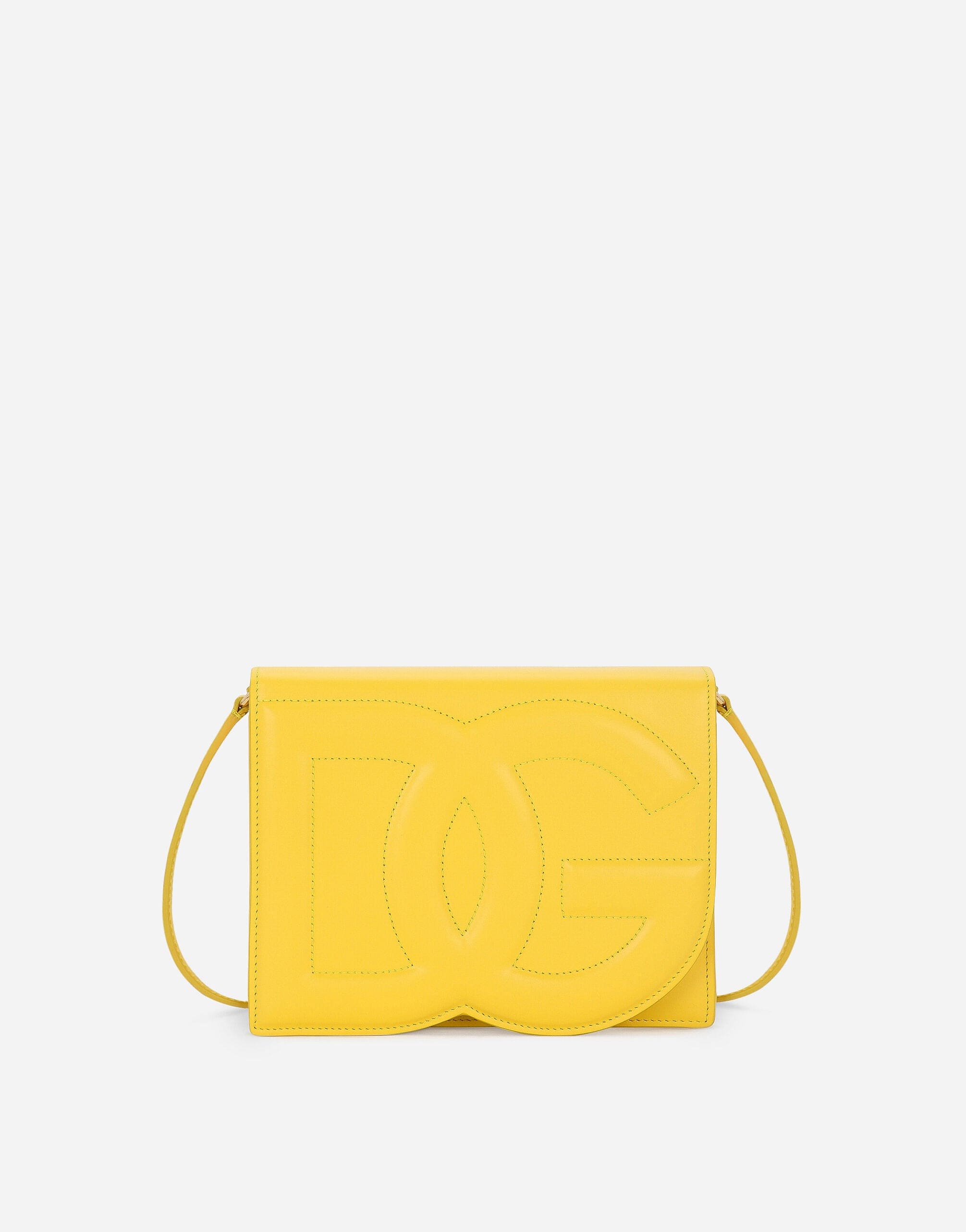 Dolce & Gabbana DG Logo Leather Crossbody Bag