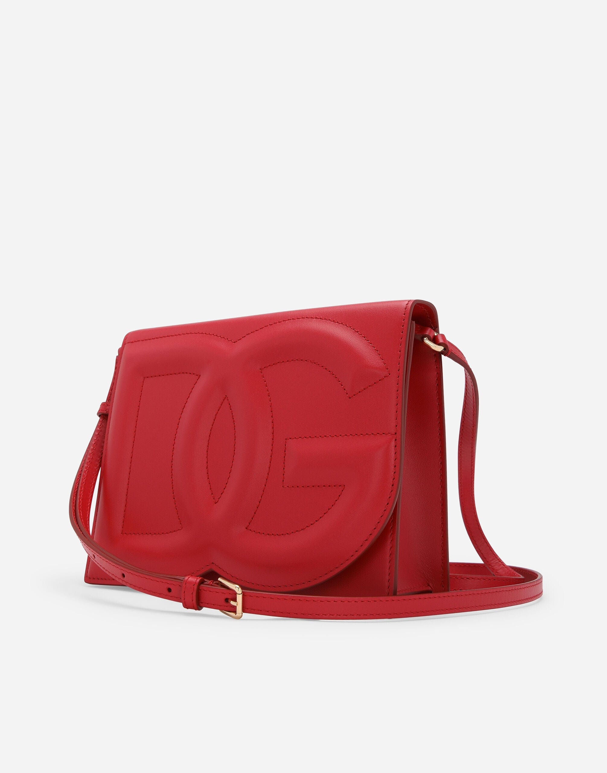 Dolce & Gabbana DG Logo Leather Crossbody Bag