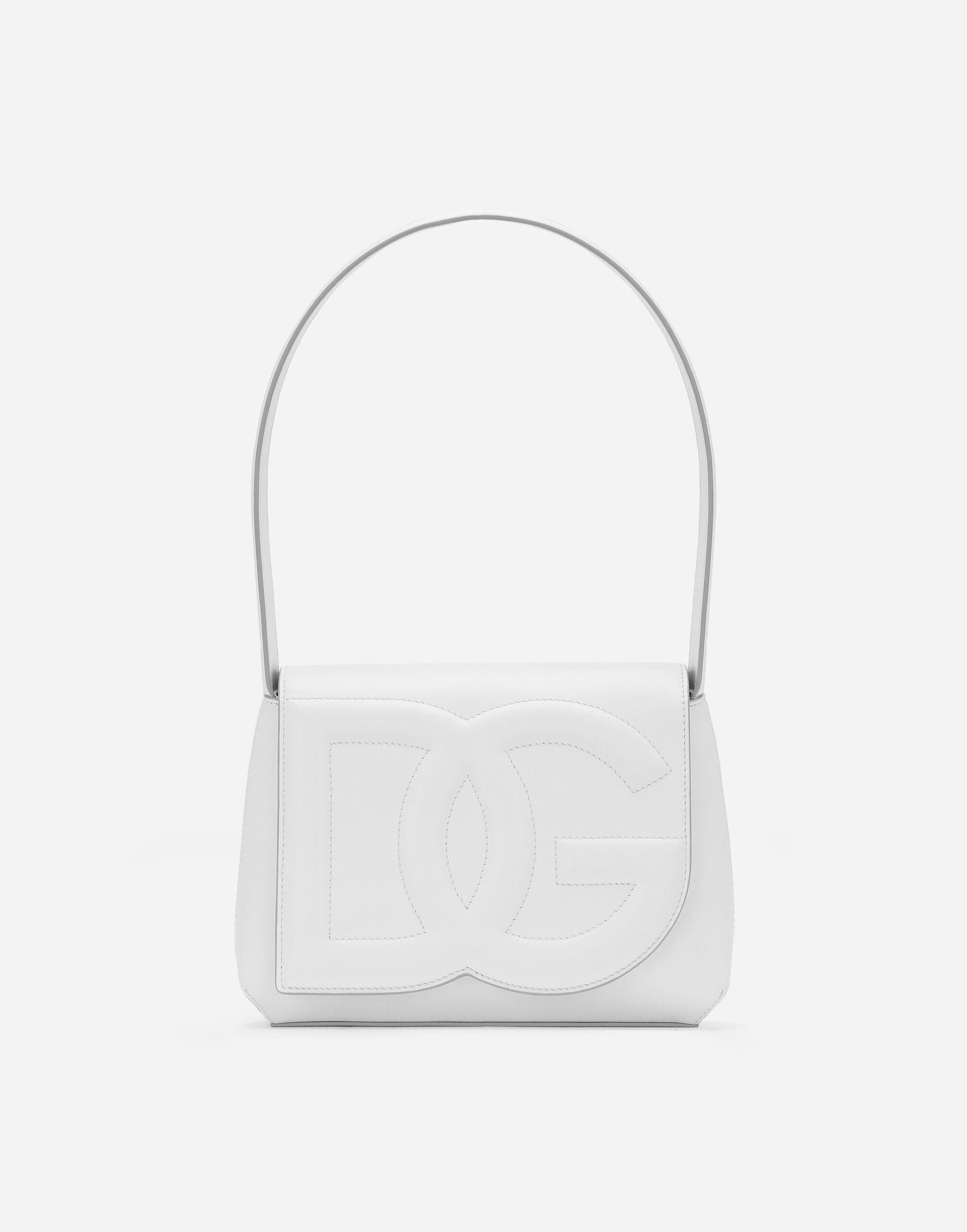 Dolce & Gabbana DG Logo Leather Shoulder Bag