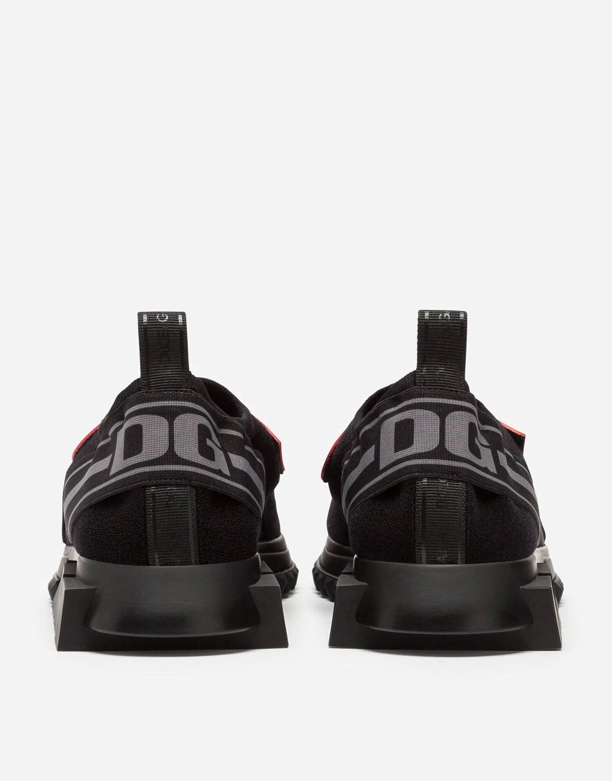 Dolce & Gabbana DG Logo Patch Sorrento Slip-On Sneakers Dolce & Gabbana DG Logo Patch Sorrento Slip-On Sneakers