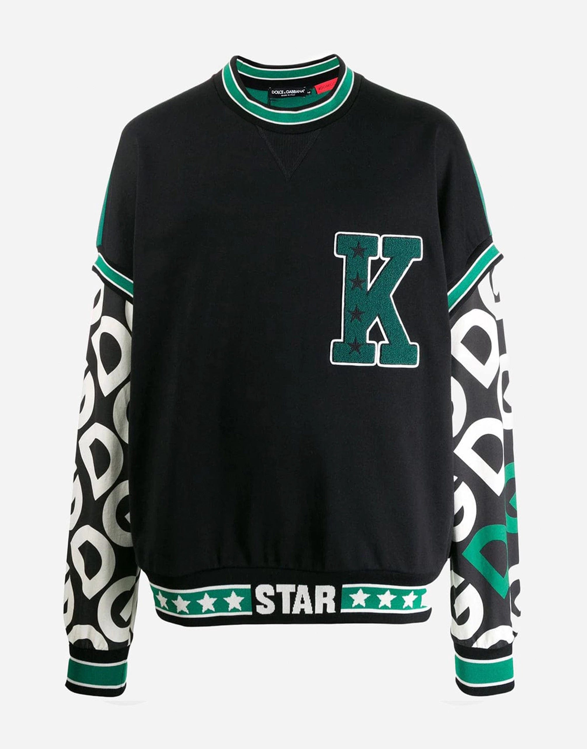 Dolce & Gabbana DG Logo Patch Sweatshirt | Sendegaro US Dolce & Gabbana DG Logo Patch Sweatshirt | Sendegaro US