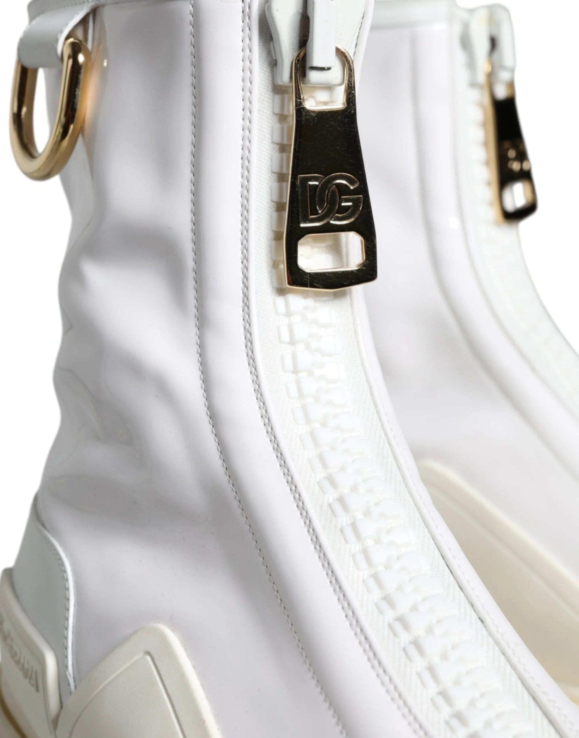 Dolce & Gabbana DG Logo Plaque Ankle Boots