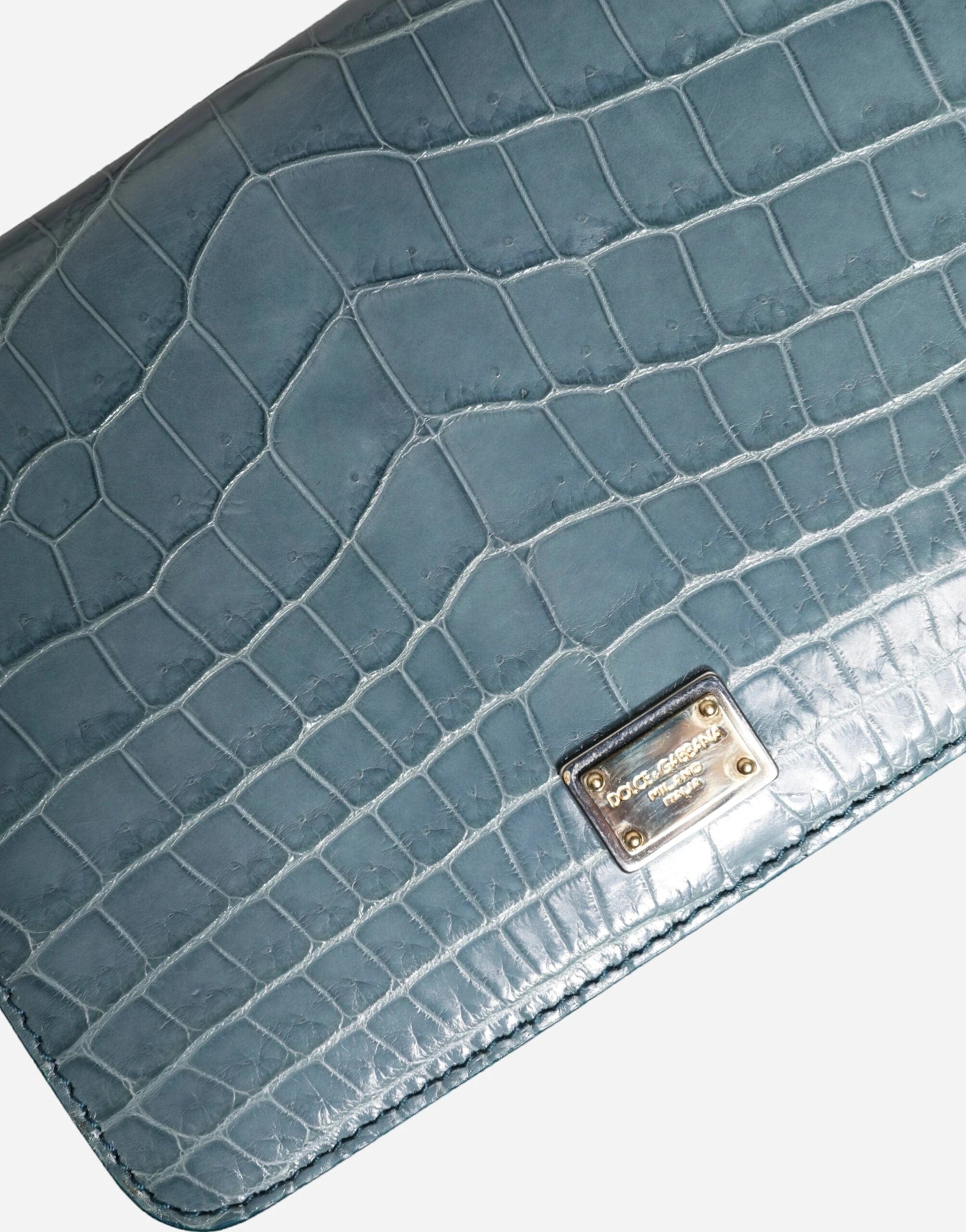 Dolce & Gabbana DGロゴプラーククロッククロスボディバッグ Dolce & Gabbana DGロゴプラーククロッククロスボディバッグ