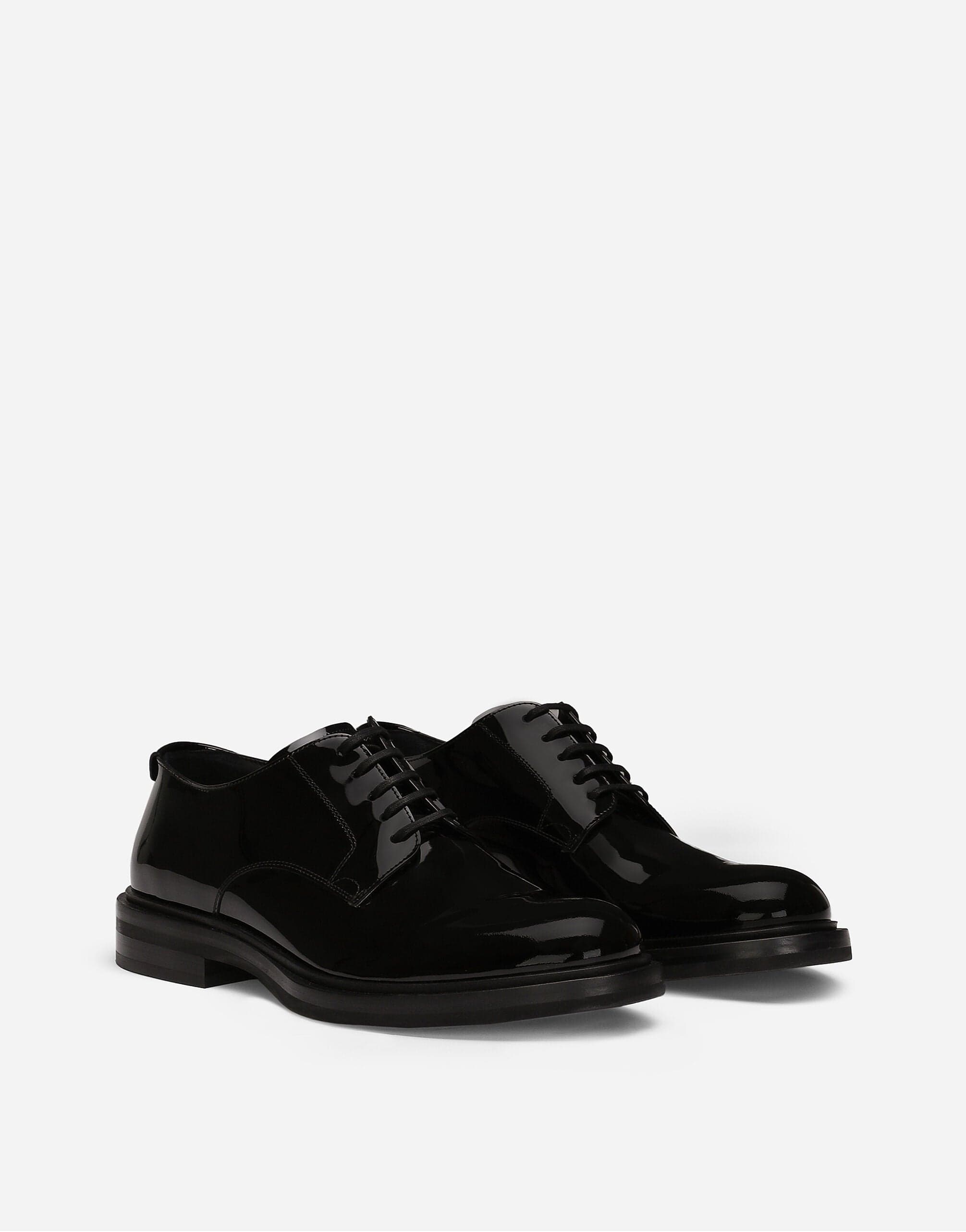 Dolce & Gabbana DG-Logo Plaque Derby Shoes