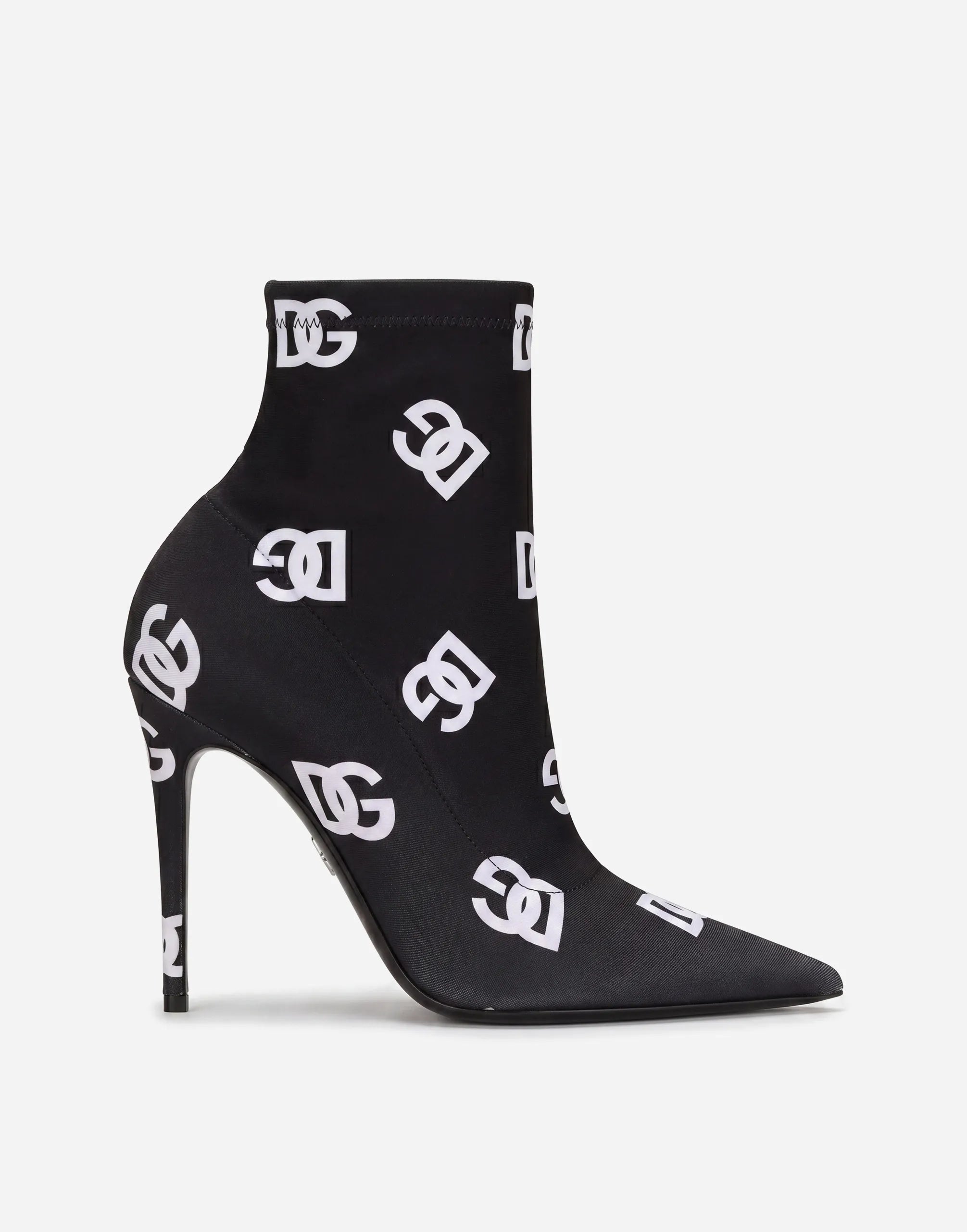 Dolce & Gabbana Dolce & Gabbana DG Logo Sock Ankle Boots