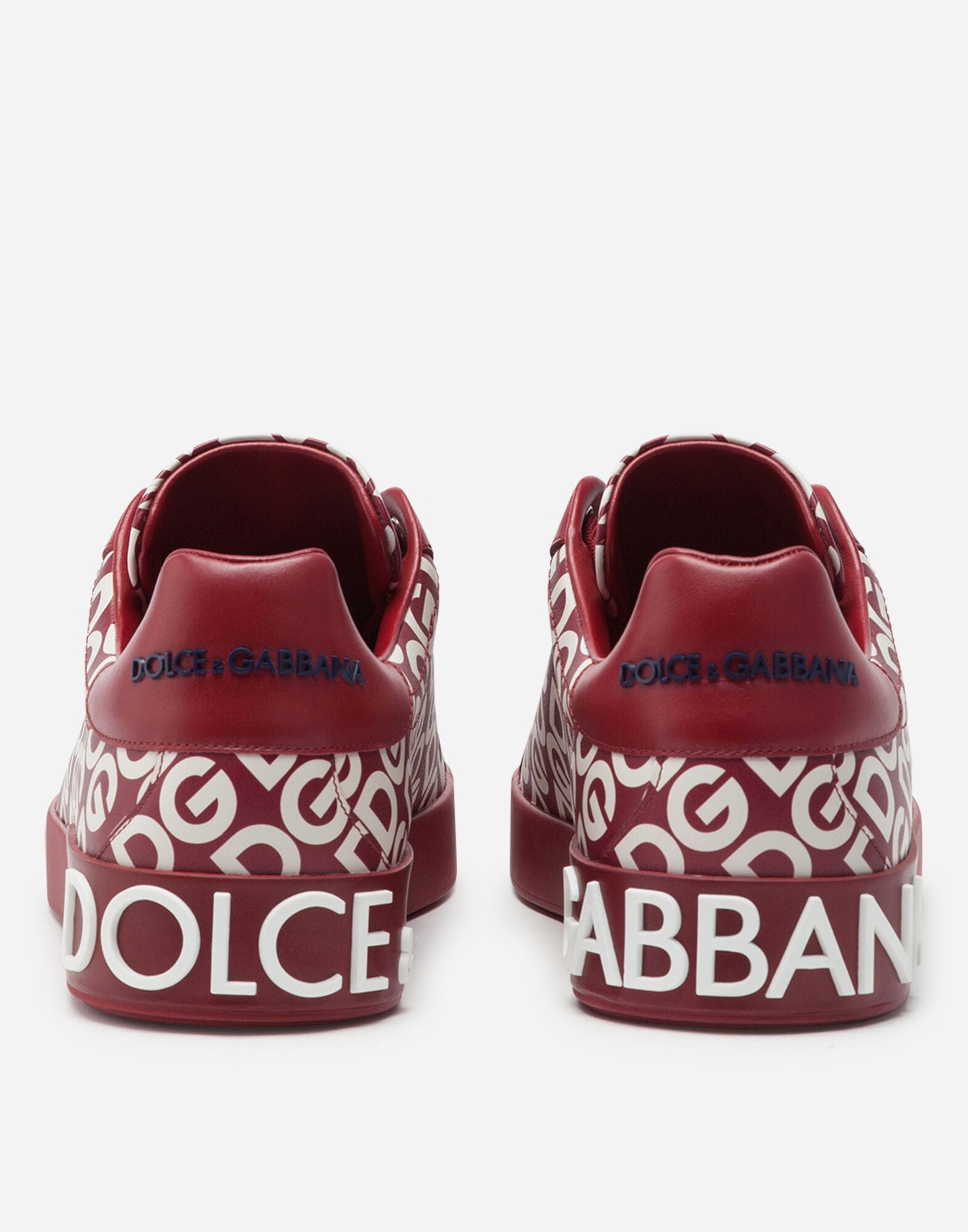 Dolce & Gabbana DG Mania Print Portofino Sneakers