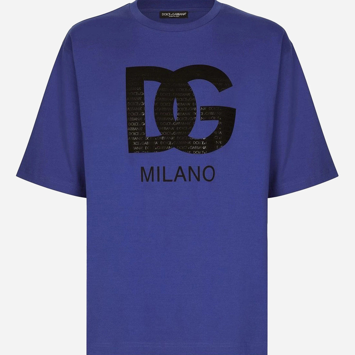 Dolce & Gabbana DG Milano Print Cotton T-Shirt | Sendegaro Dolce & Gabbana DG Milano Print Cotton T-Shirt | Sendegaro