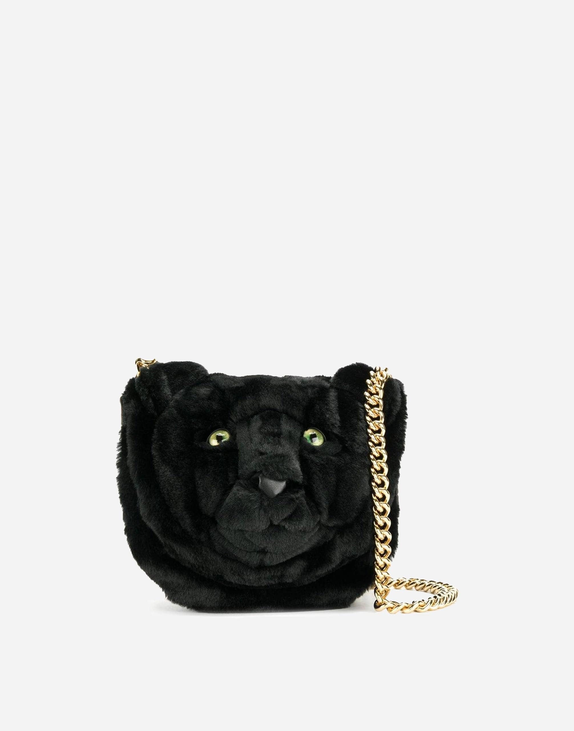 Dolce & Gabbana DG Millennials Panther Face Shoulder Bag