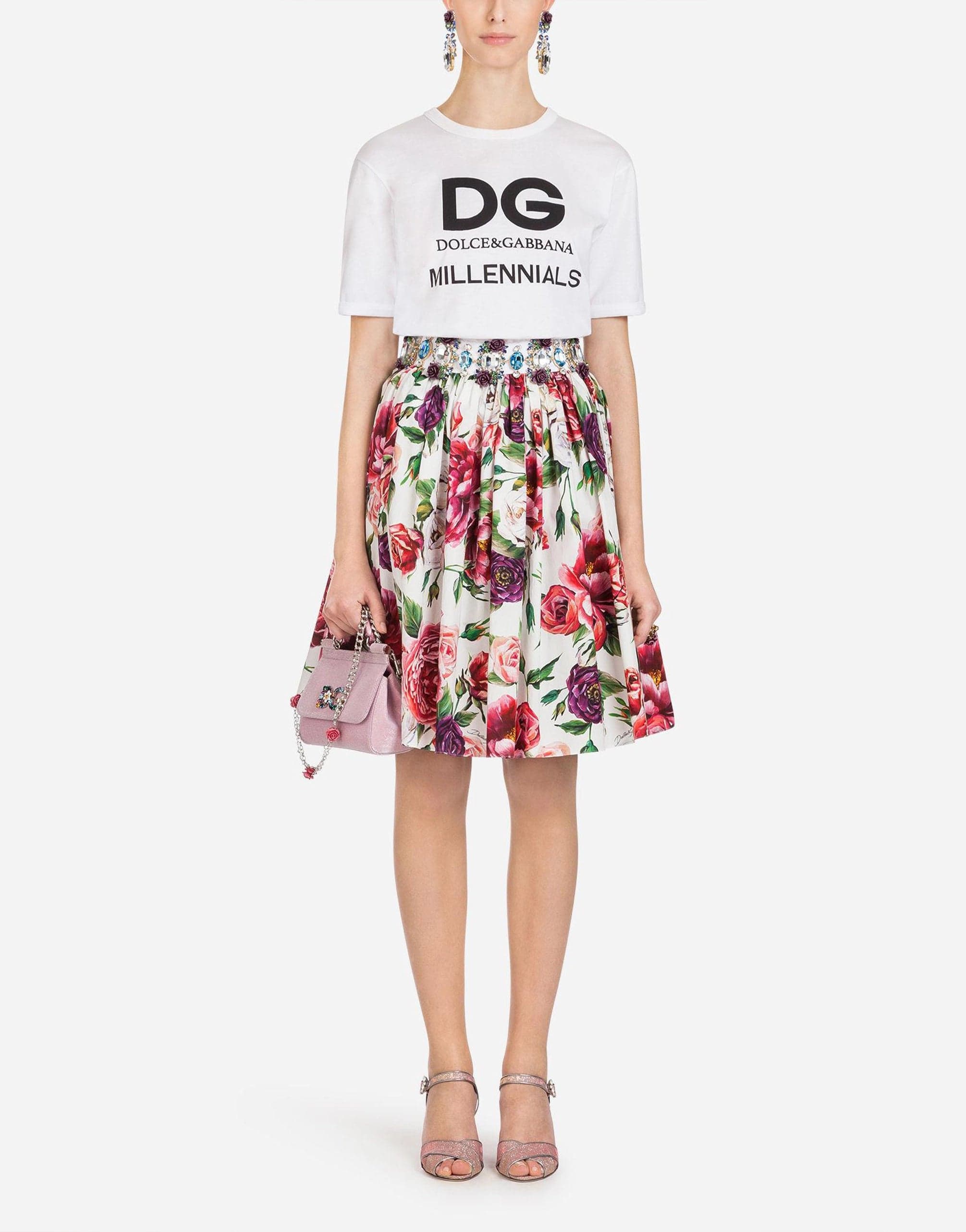 Dolce & Gabbana DG Millennials Print T-Shirt