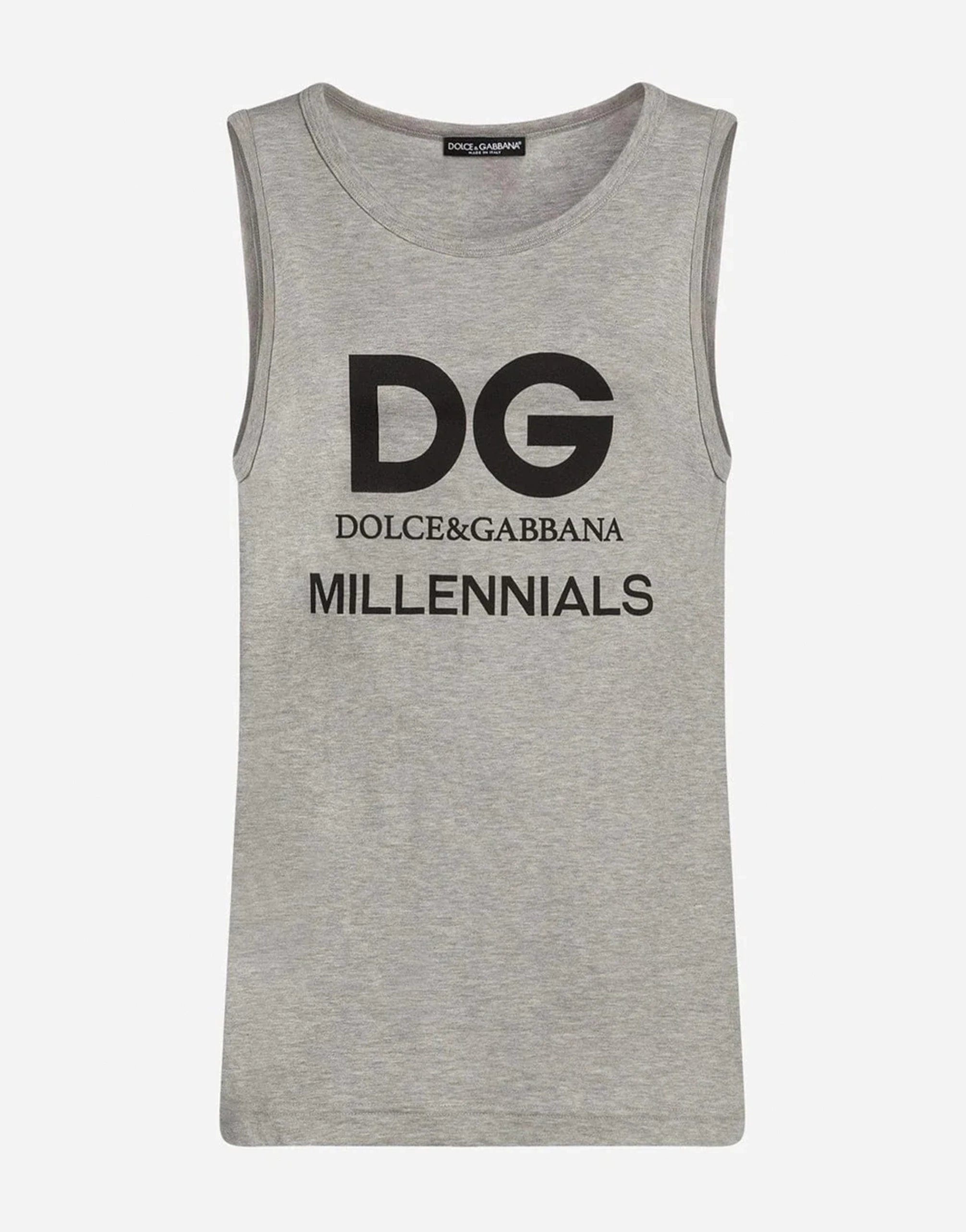 Dolce & Gabbana DG Millennials Print Tank Top