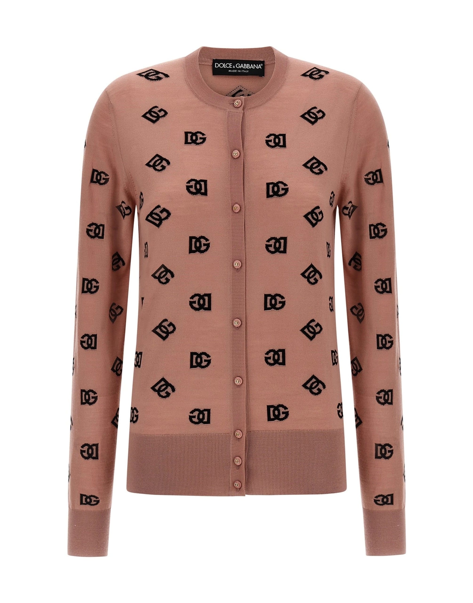 Dolce & Gabbana Dolce & Gabbana DG Monogram Jacquard Cardigan