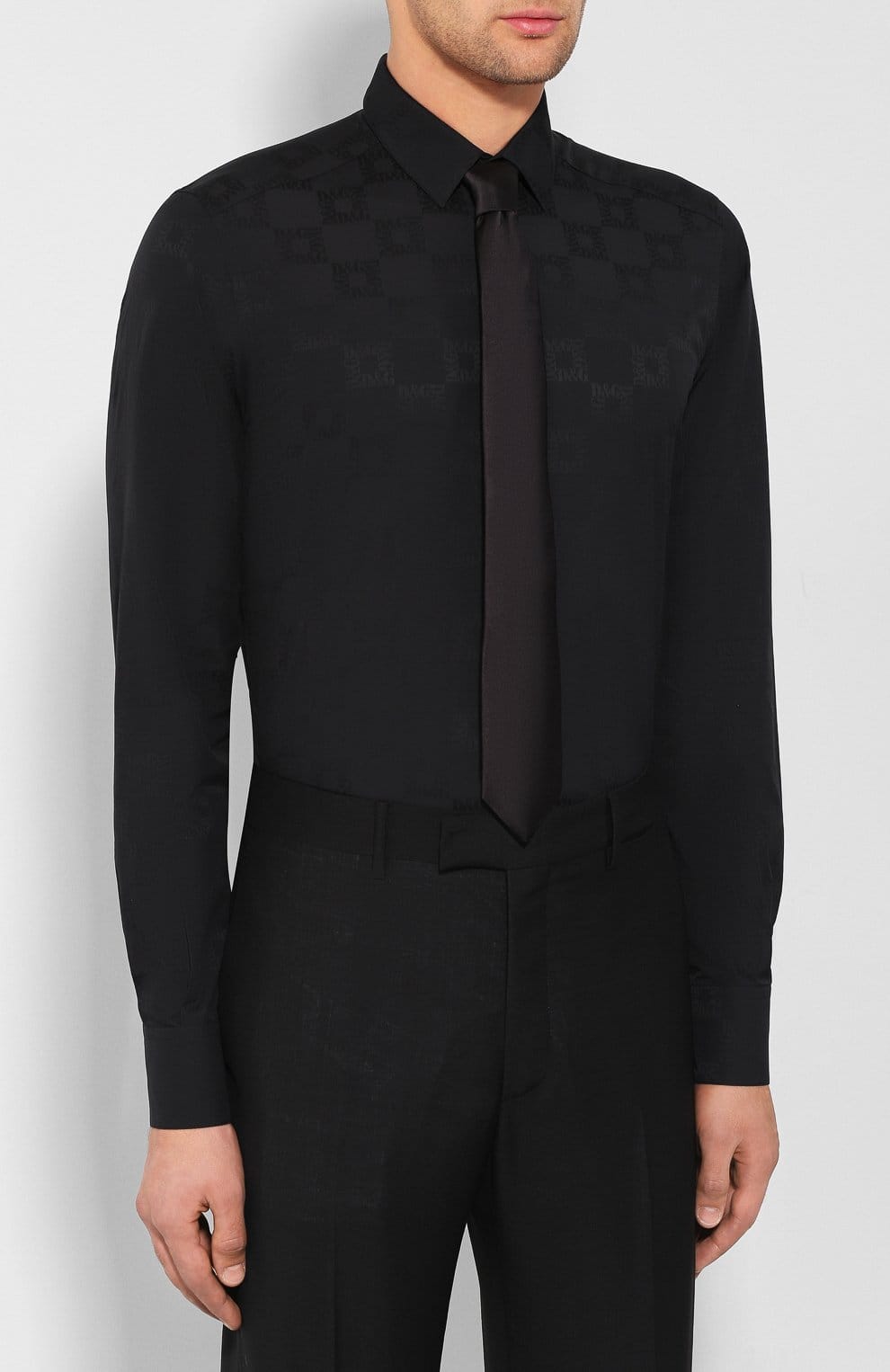 Dolce & Gabbana DG Monogram Jacquard Shirt