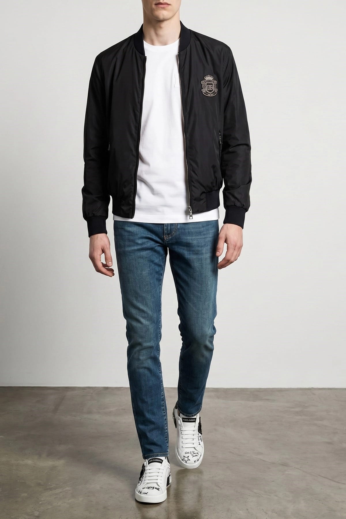 Dolce & Gabbana Dolce & Gabbana DG Patch Bomber Jacket