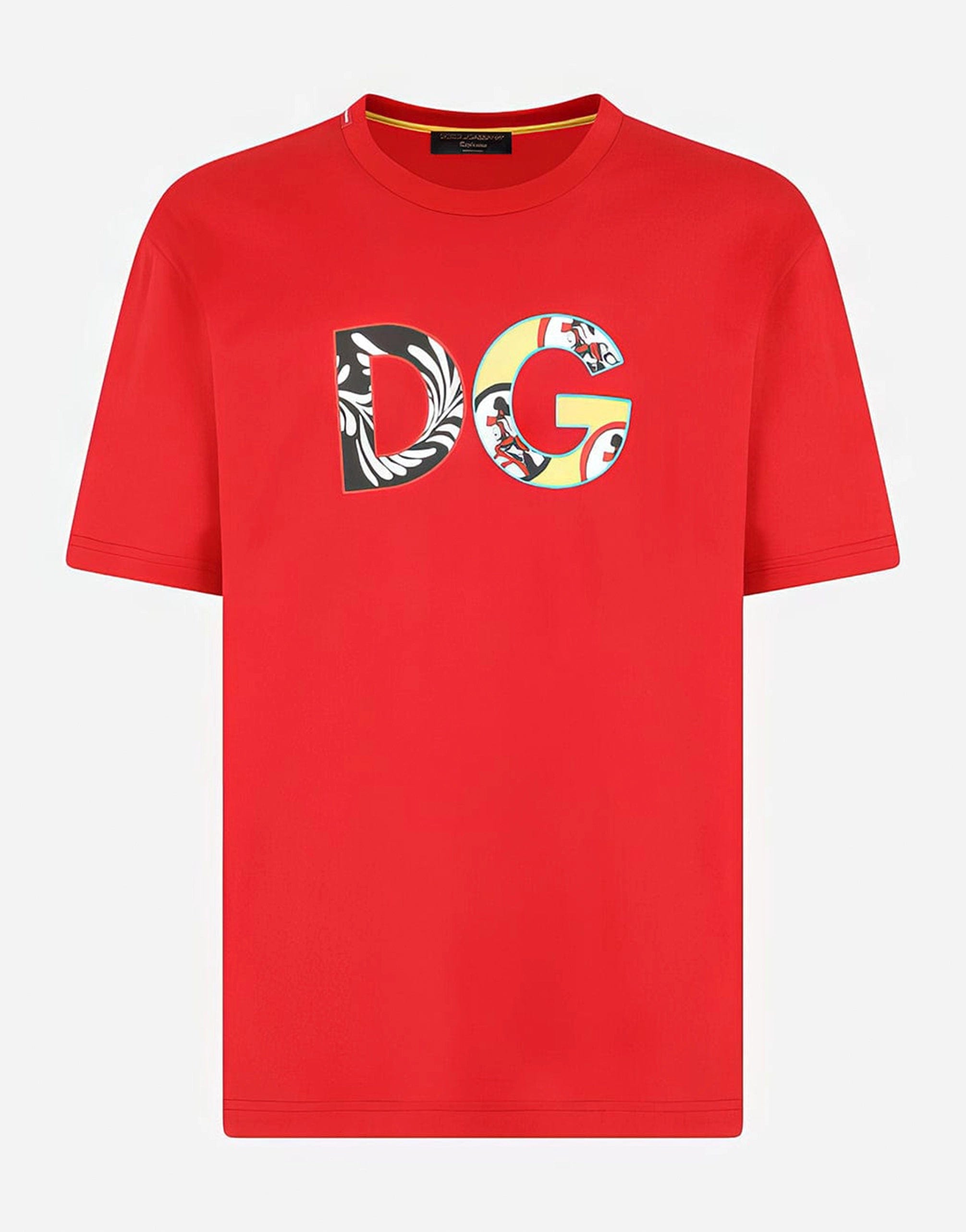 Dolce & Gabbana DG Patch Cotton T-Shirt