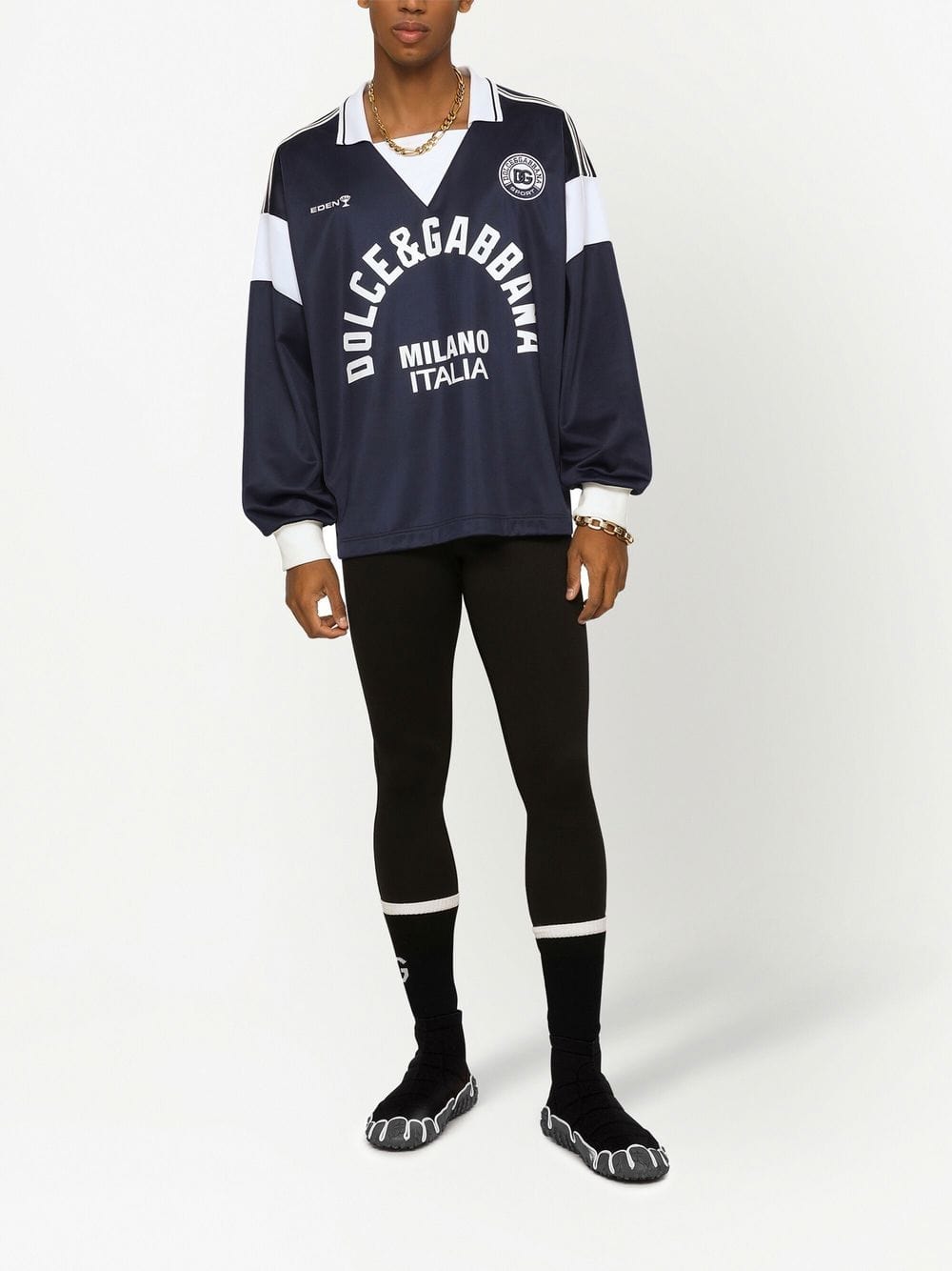 Dolce & Gabbana DG Patch Jersey Sweatshirt