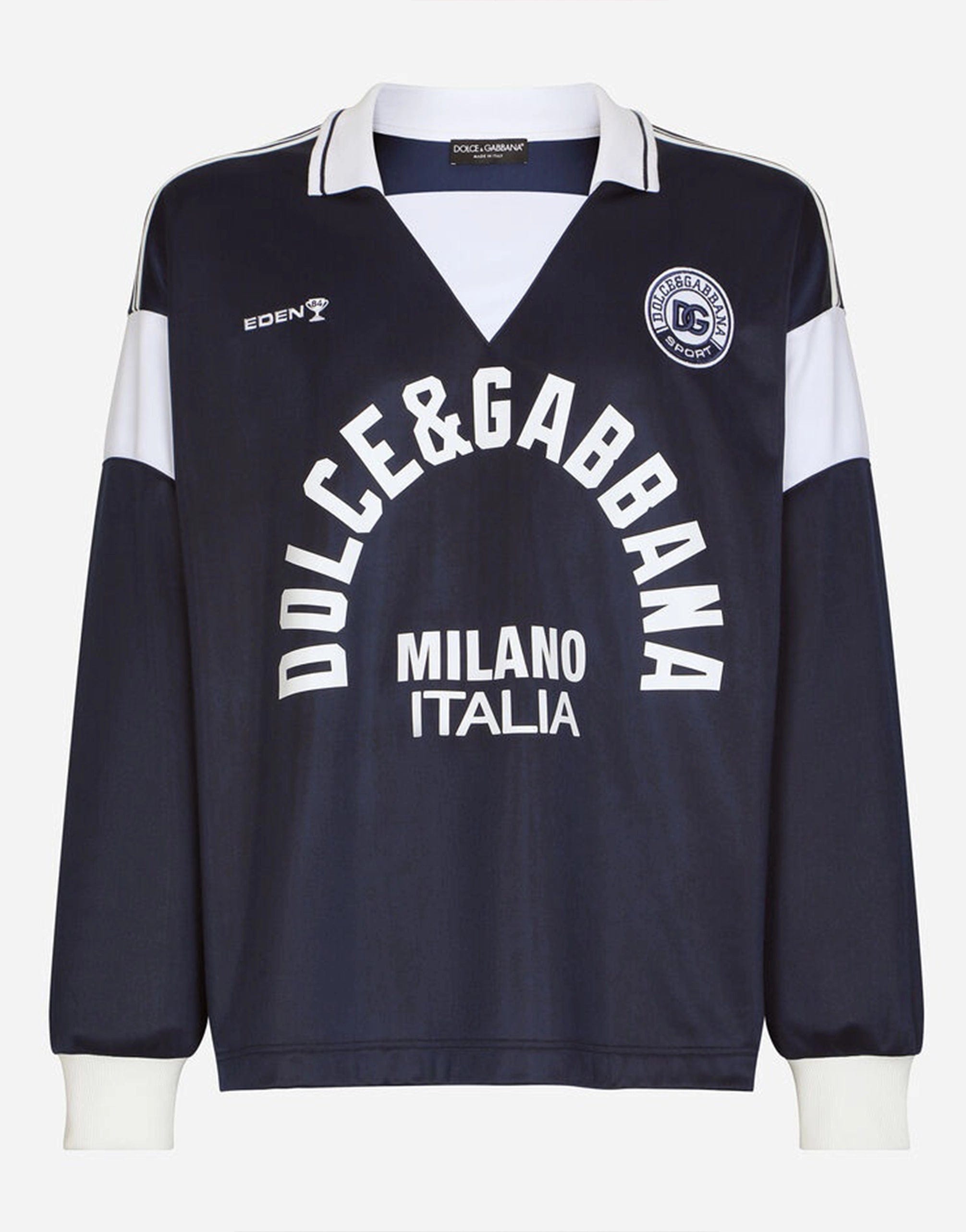 Dolce & Gabbana DG Patch Jersey Sweatshirt | Sendegaro MC Dolce & Gabbana DG Patch Jersey Sweatshirt | Sendegaro MC