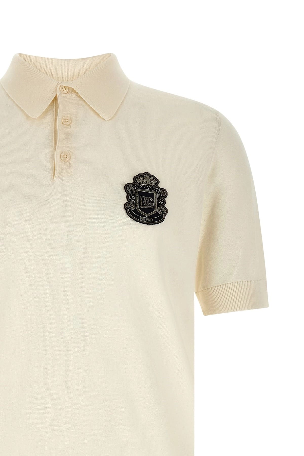 Dolce & Gabbana Dolce & Gabbana DG Patch Polo Shirt