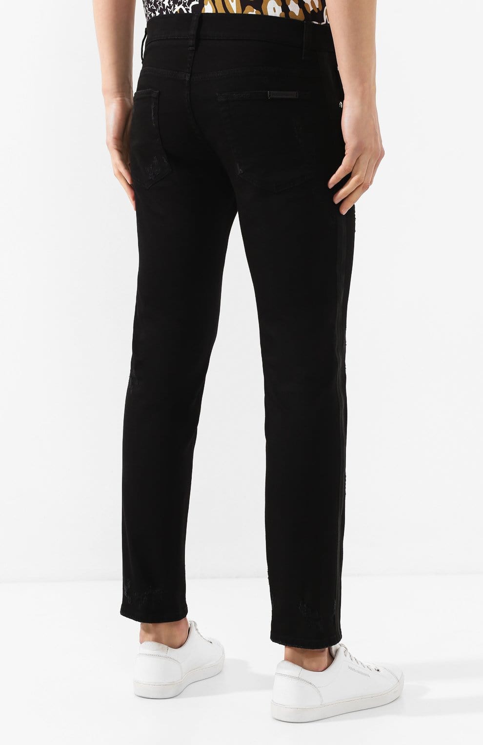 Dolce & Gabbana DG Patch Skinny Jeans
