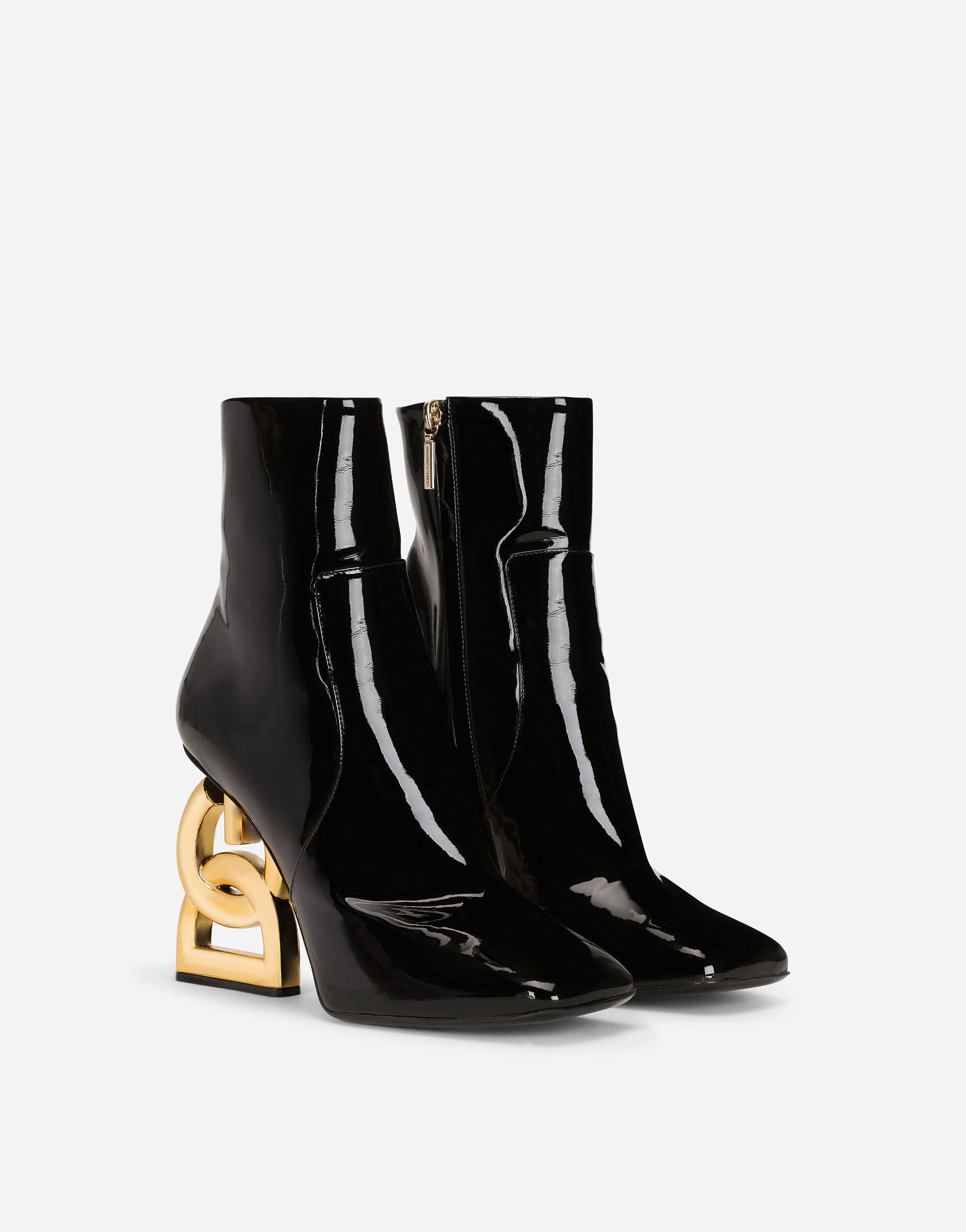 Dolce & Gabbana DG Pop Heel Ankle Boots