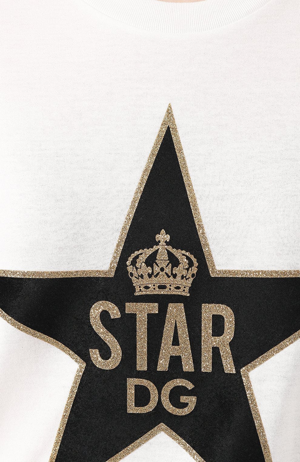 Dolce & Gabbana DG Star Logo Printed T-Shirt