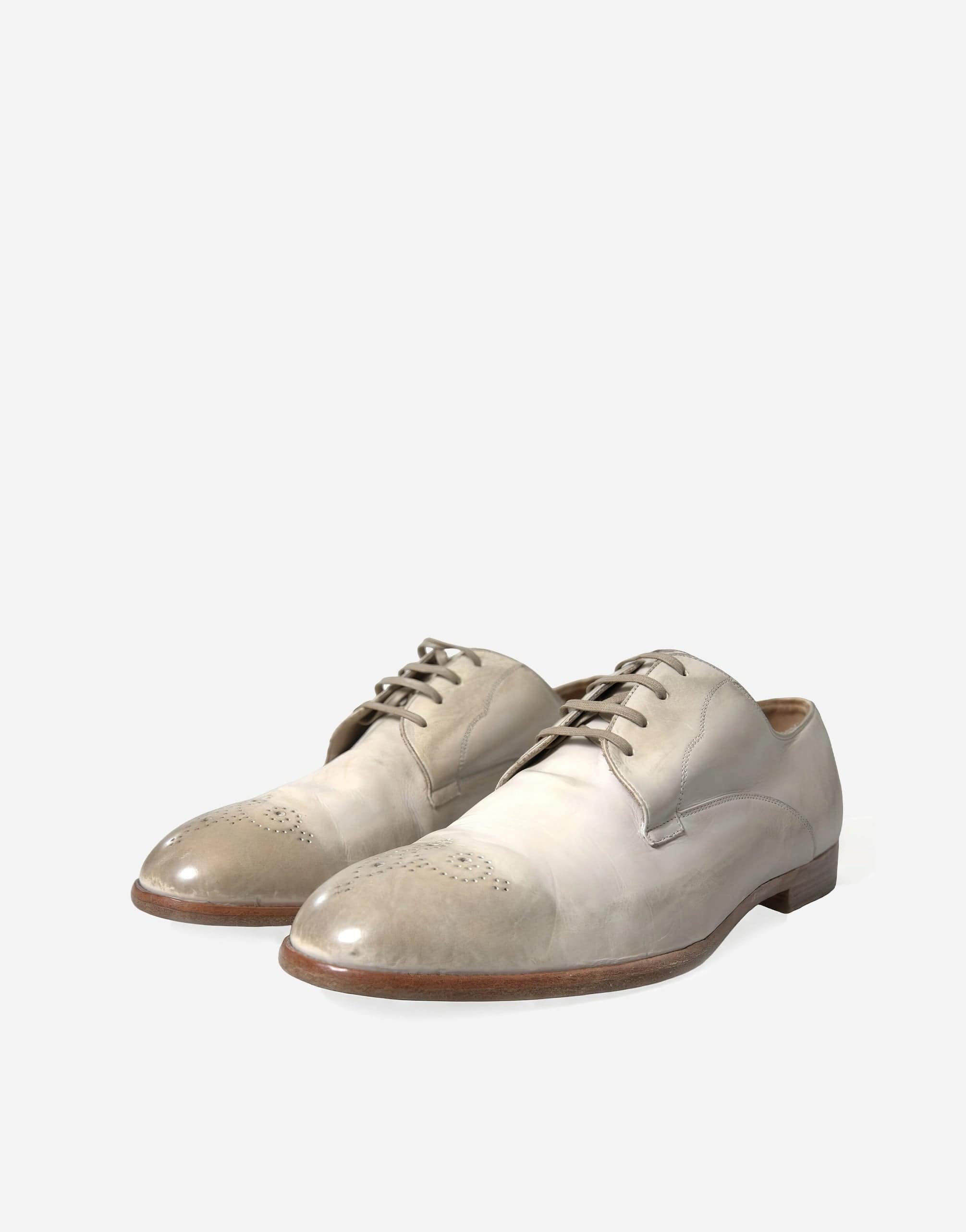 Distressed Derby Shoes
