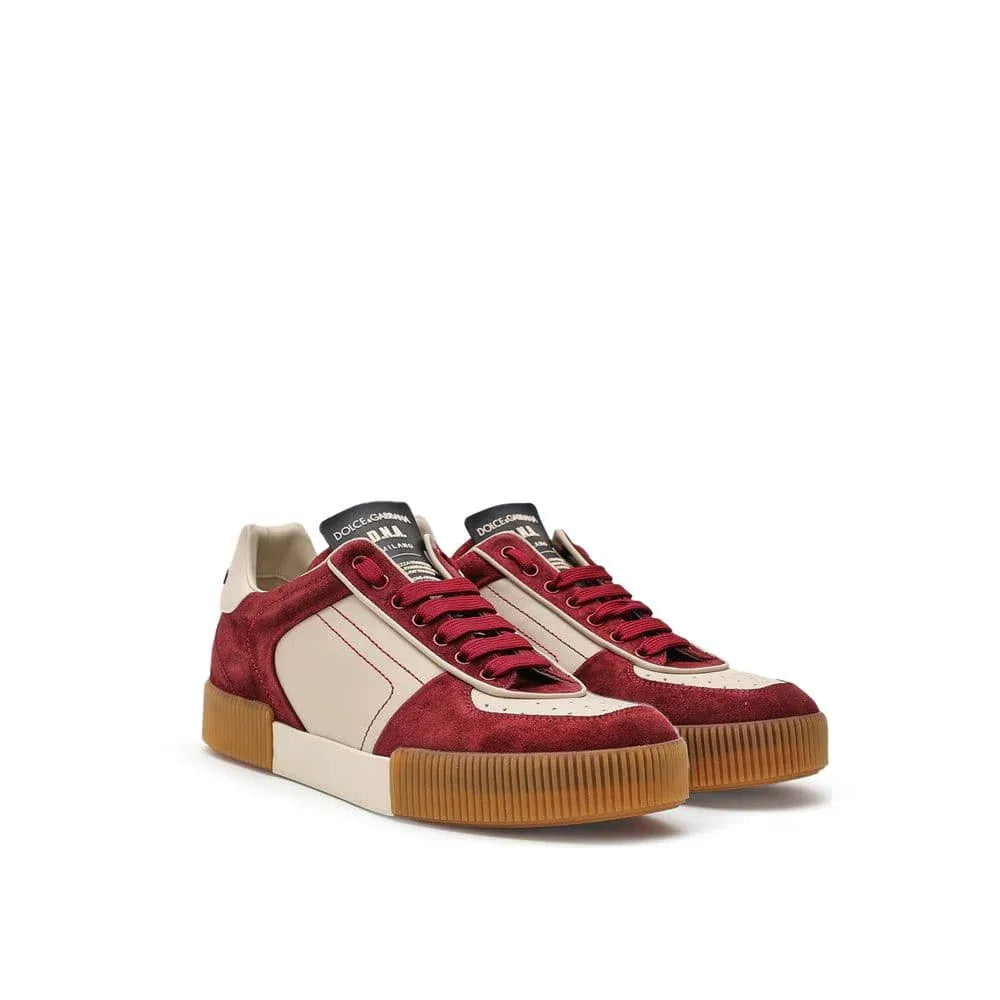 Dolce & Gabbana Dolce & Gabbana DNA Bordeaux Low Top Sneakers