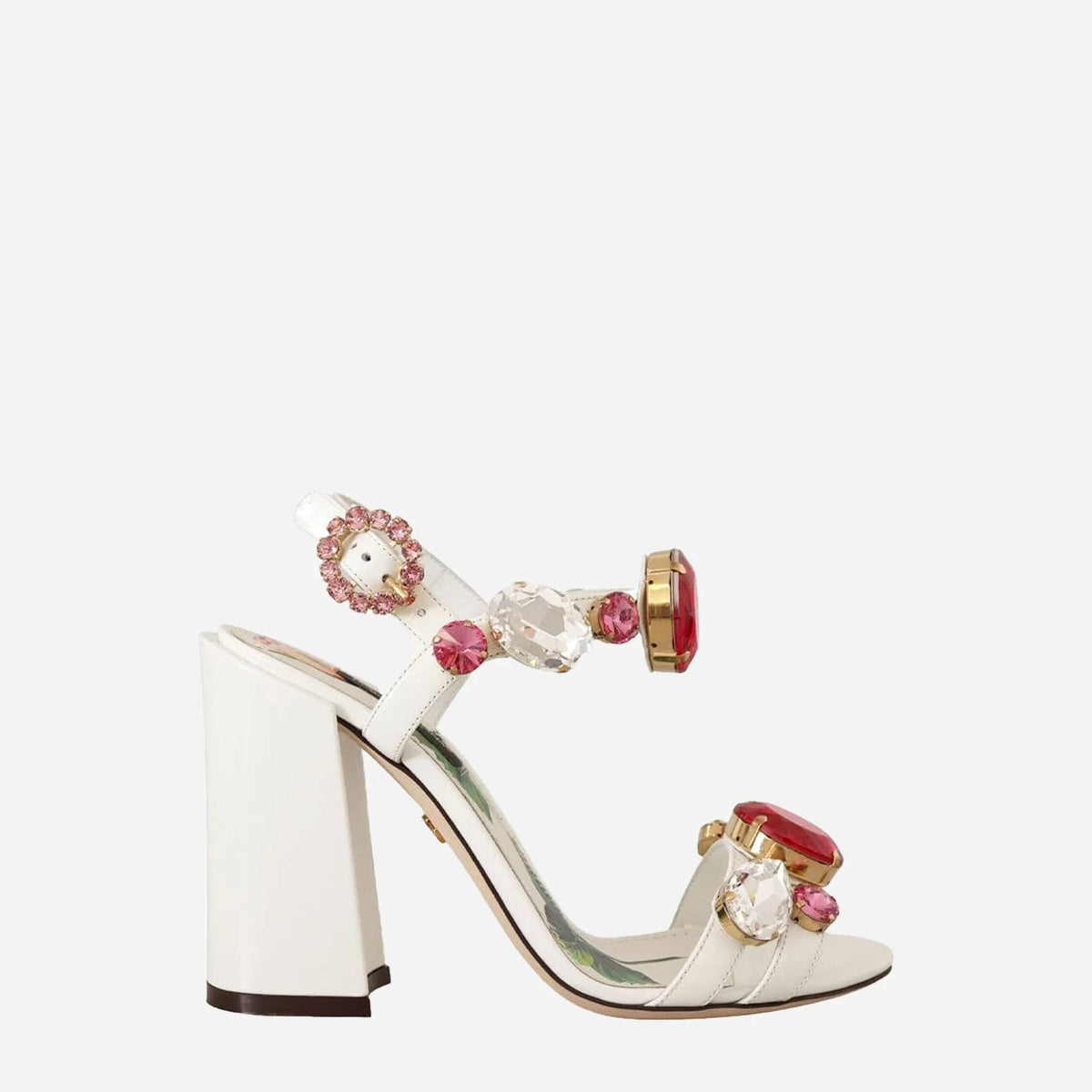Dolce & Gabbana Keira Embellished Sandals With Crystals Dolce & Gabbana Keira Embellished Sandals With Crystals