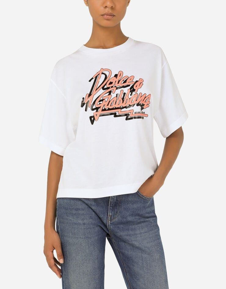 Dolce & Gabbana “Dolce Gabbana” Print T-Shirt