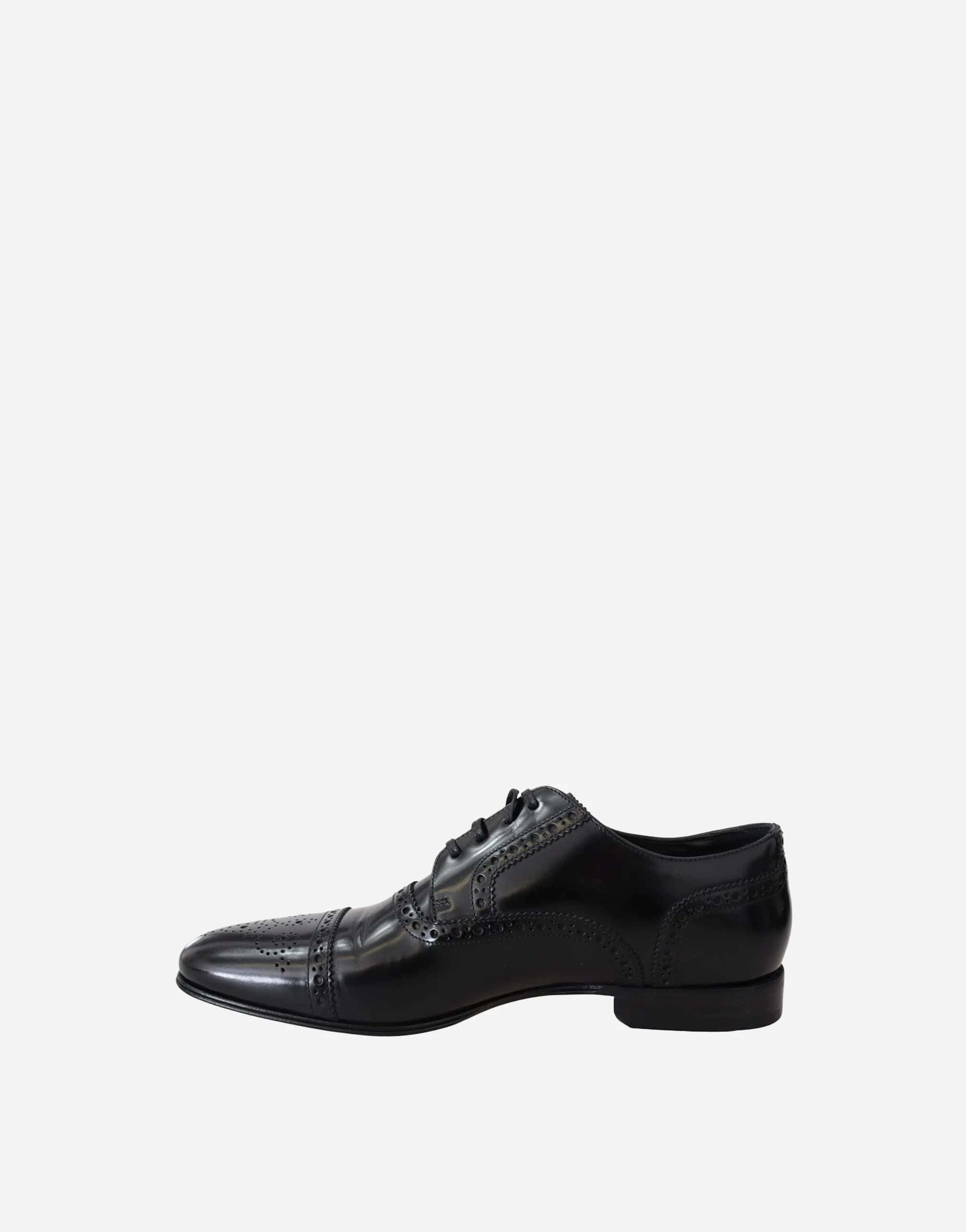 Dolce & Gabbana Wingtip Oxford Derby Shoes | Sendegaro US