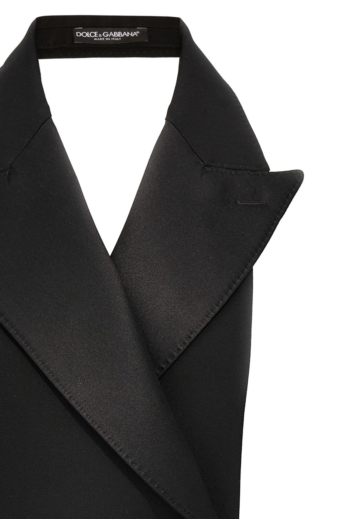 Dolce & Gabbana Dolce & Gabbana Double-Breasted Bare Back Vest