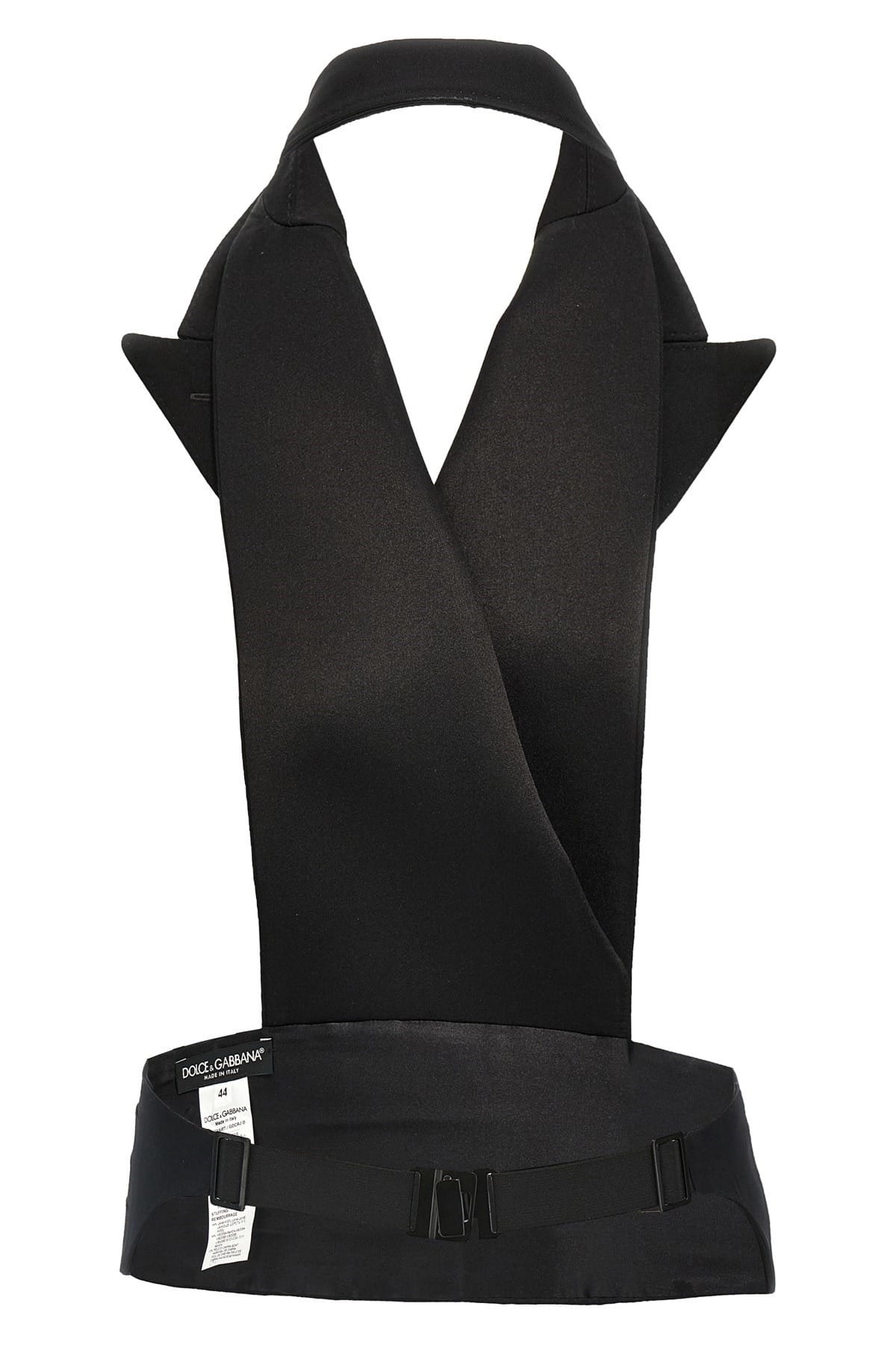 Dolce & Gabbana Dolce & Gabbana Double-Breasted Bare Back Vest