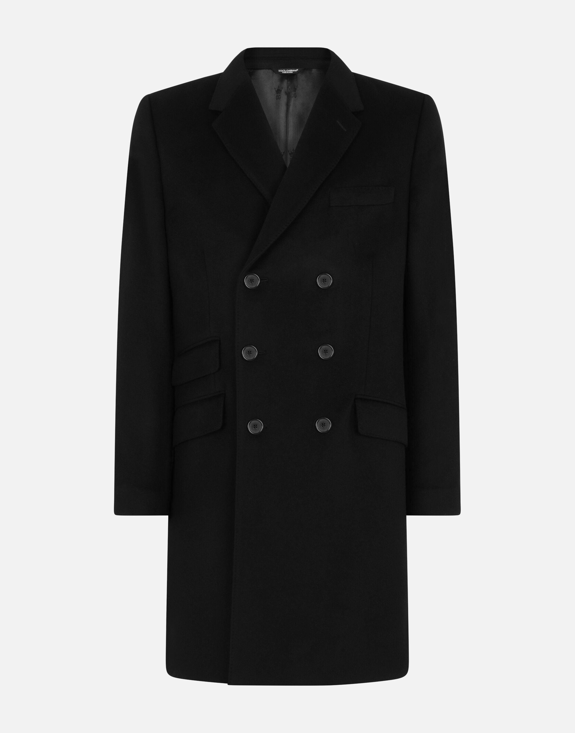 Dolce & Gabbana Double-Breasted Cashmere Coat | Sendegaro JP