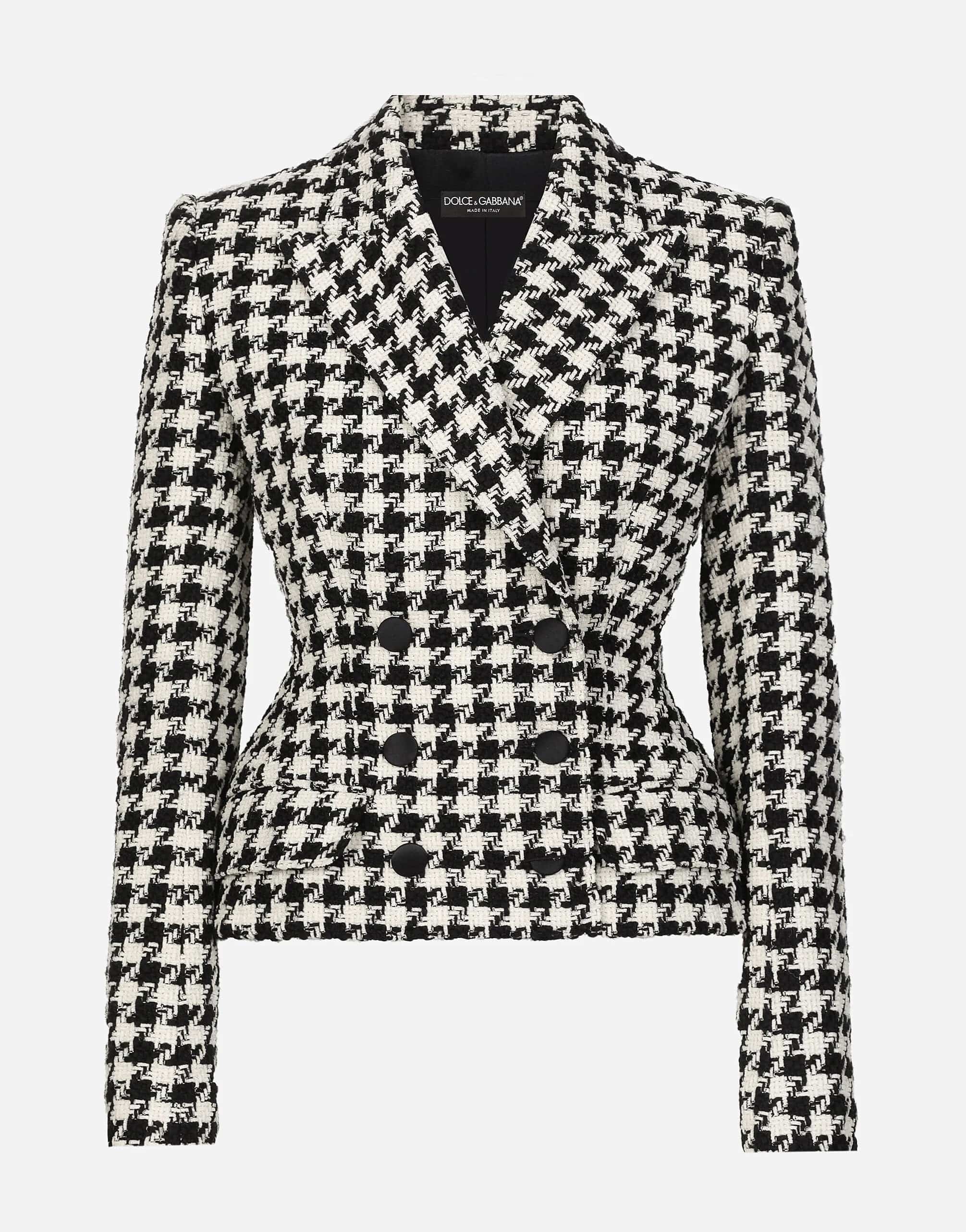 Dolce & Gabbana Double-Breasted Check Blazer