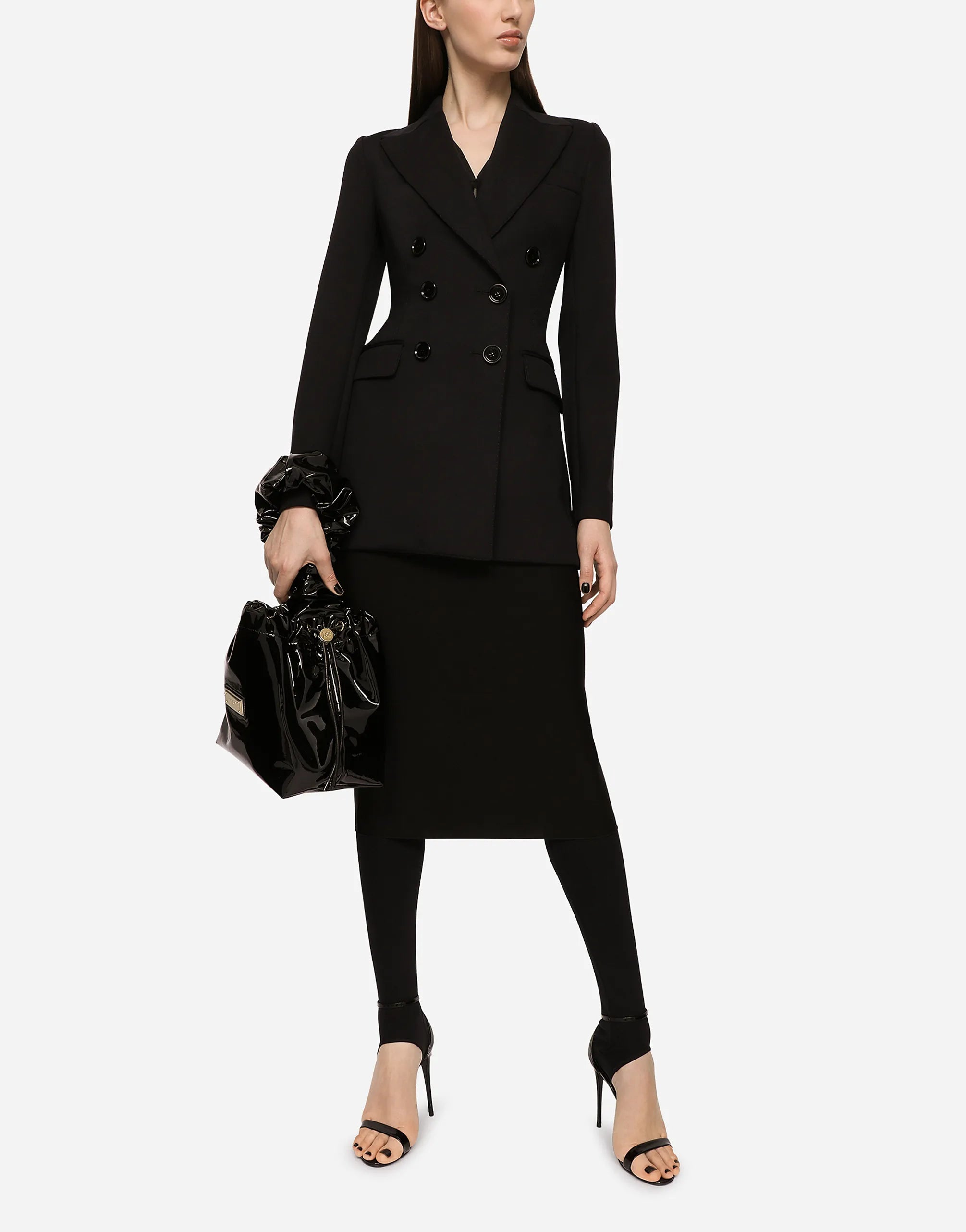 Dolce & Gabbana Dolce & Gabbana Double-Breasted Technical Blazer Jacket