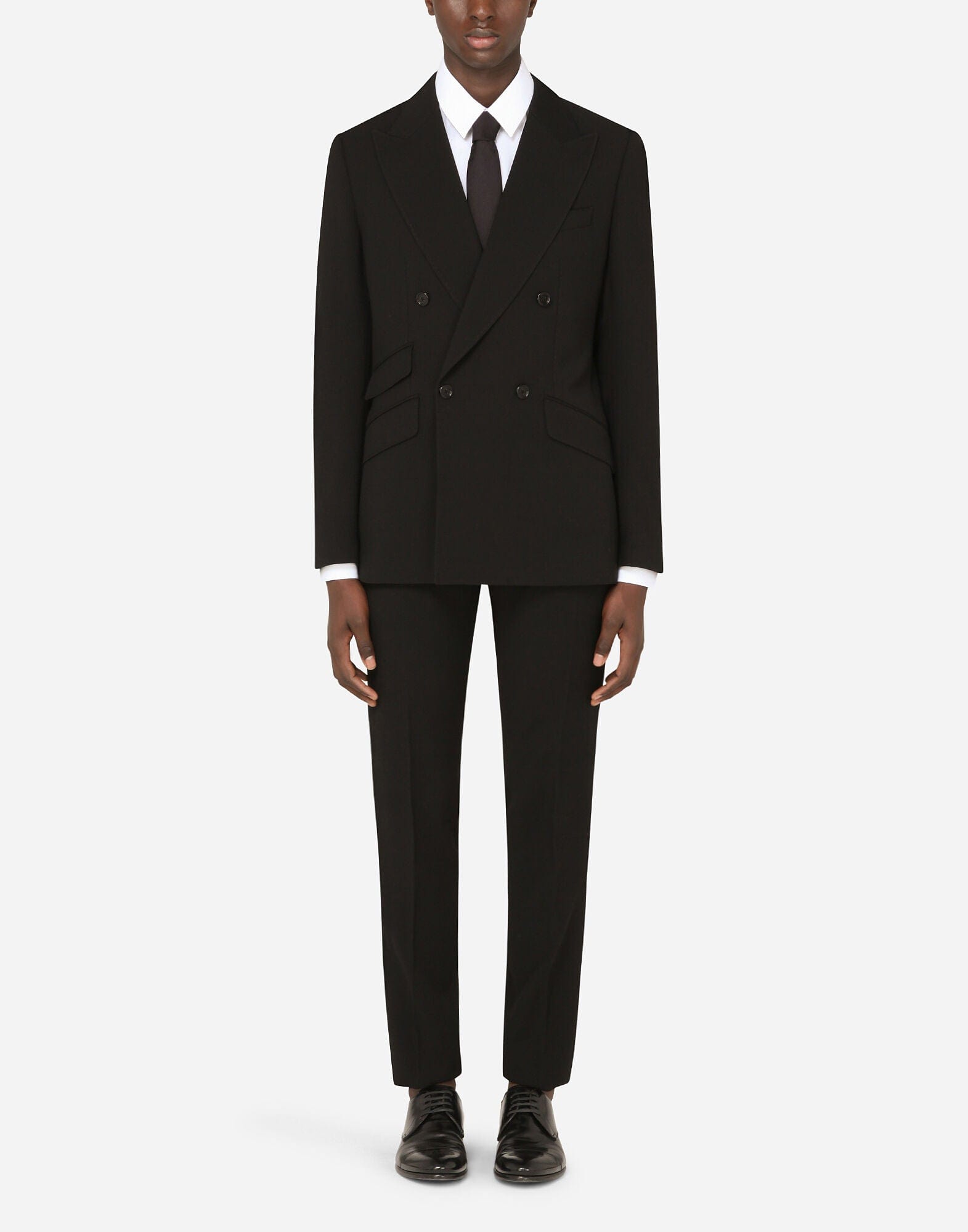 Dolce & Gabbana Double-Breasted Wool Sicilia-Fit Suit Jacket