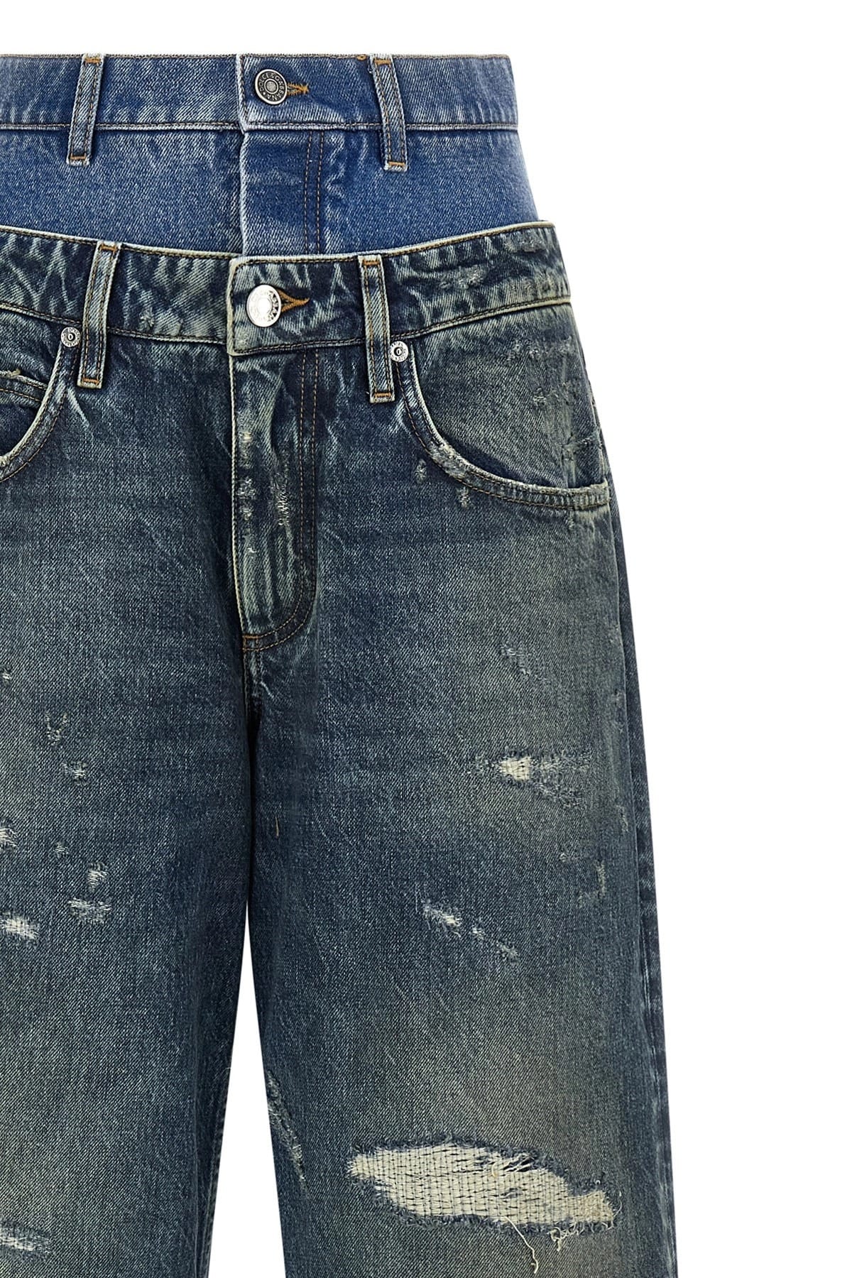 Dolce & Gabbana Dolce & Gabbana Double Layer Stonewashed Jeans